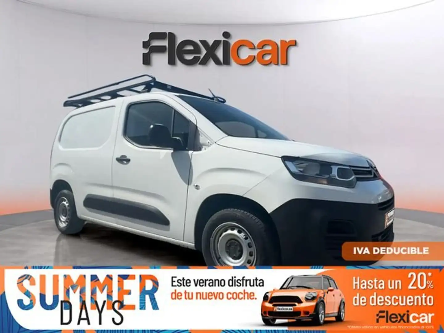 Citroen Berlingo Talla M BlueHDi 100 S&S FEEL Blanco - 1