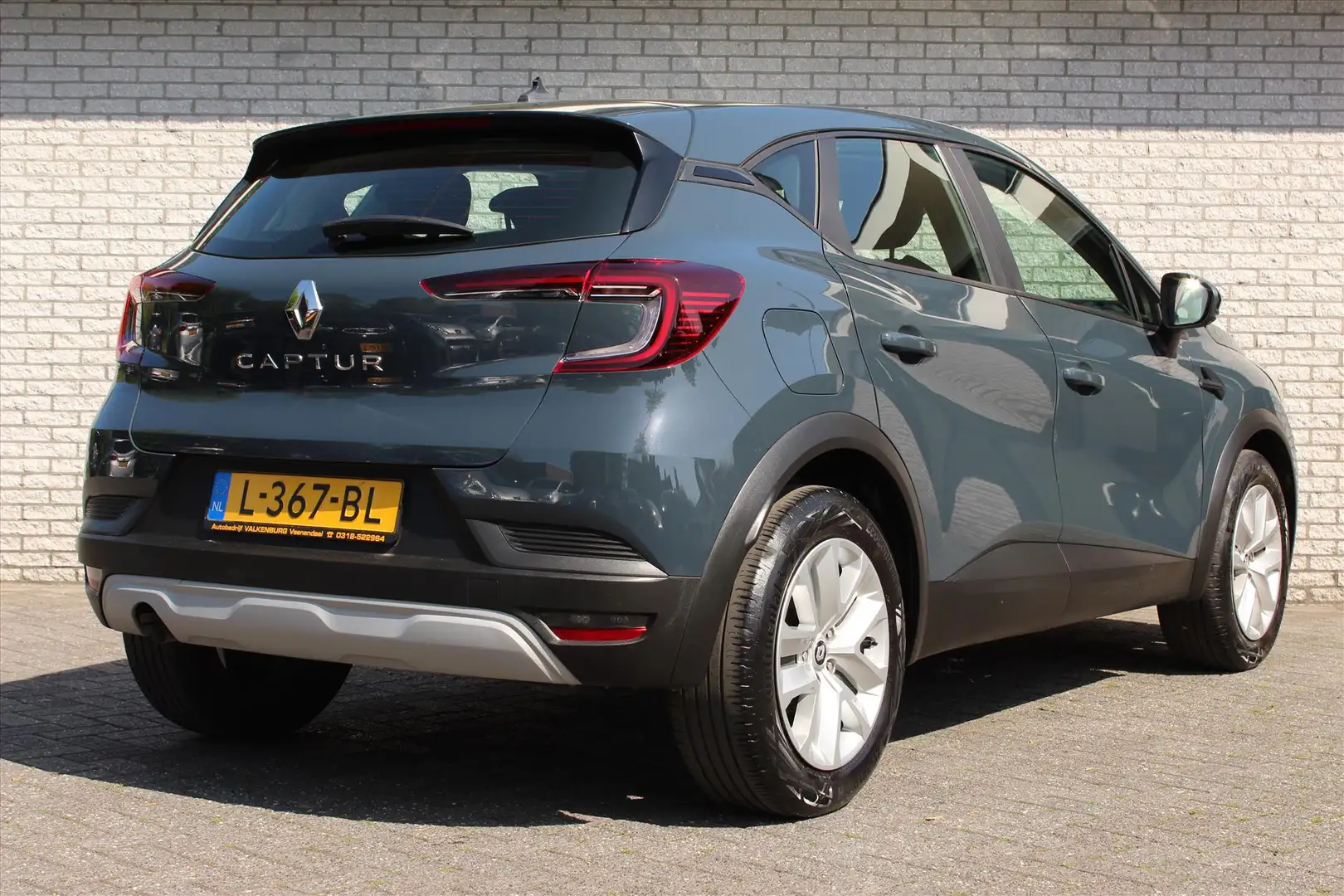 Renault Captur TCe 90pk GPF Zen | Cruise | NAVI | Keyless | LMV 1 Blauw - 2