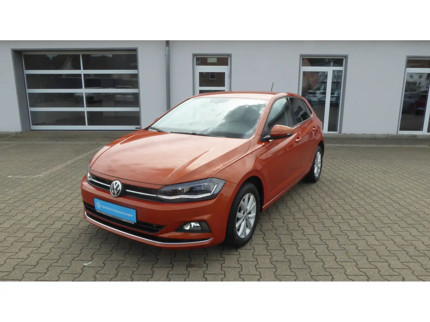 Volkswagen Polo HIGHLINE 1.0 TSI DSG LED AHK PDC SH u.v.m. Orange - 2