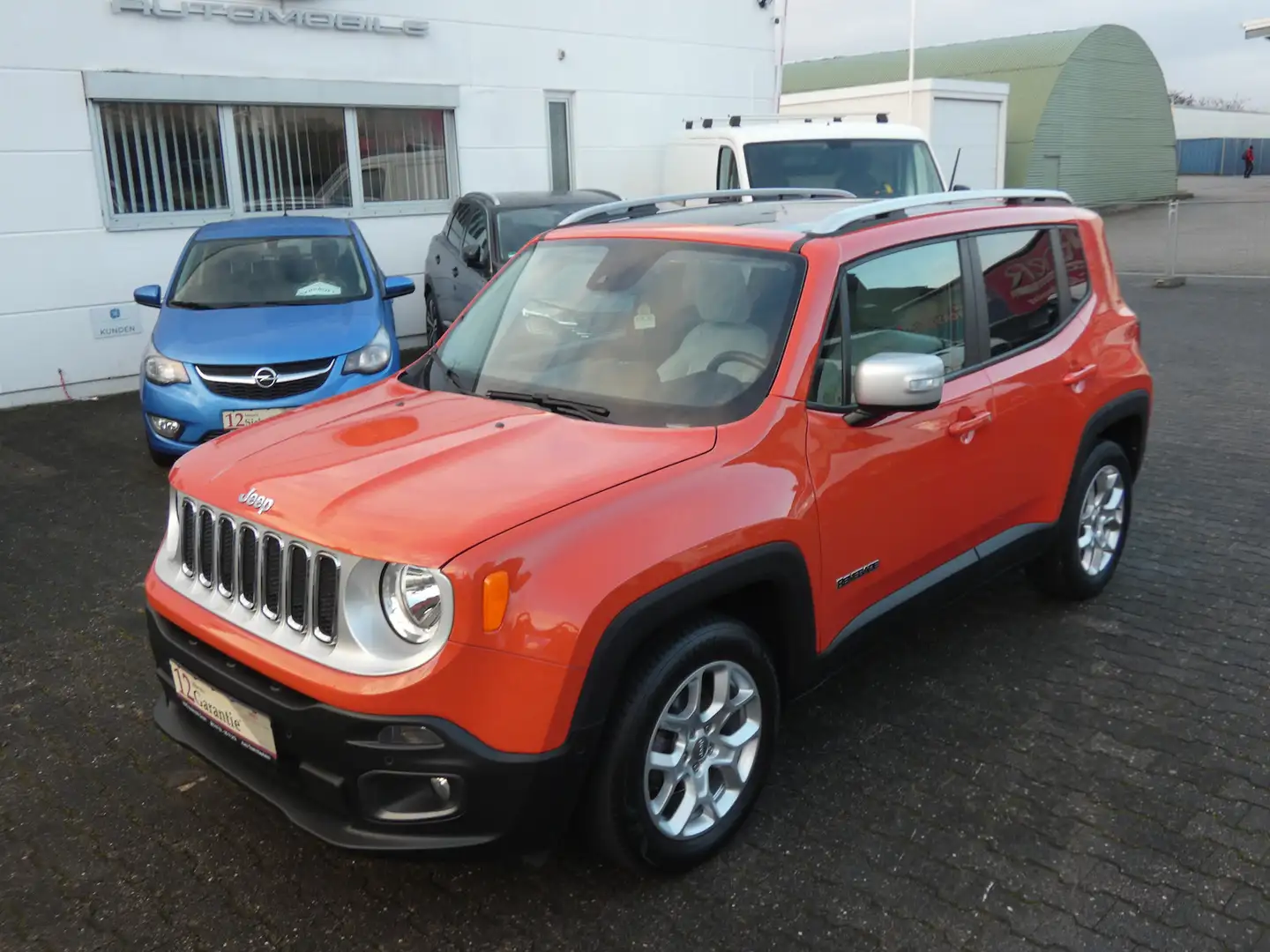 Jeep Renegade Limited *LEDER*PANORAMADACH*NAVI*ALU* Orange - 2