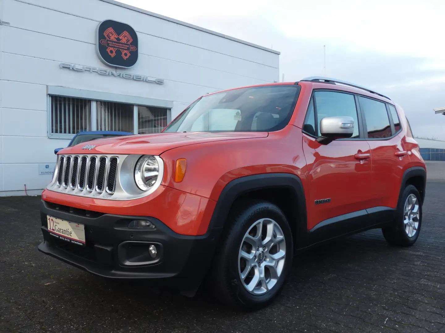 Jeep Renegade Limited *LEDER*PANORAMADACH*NAVI*ALU* Orange - 1