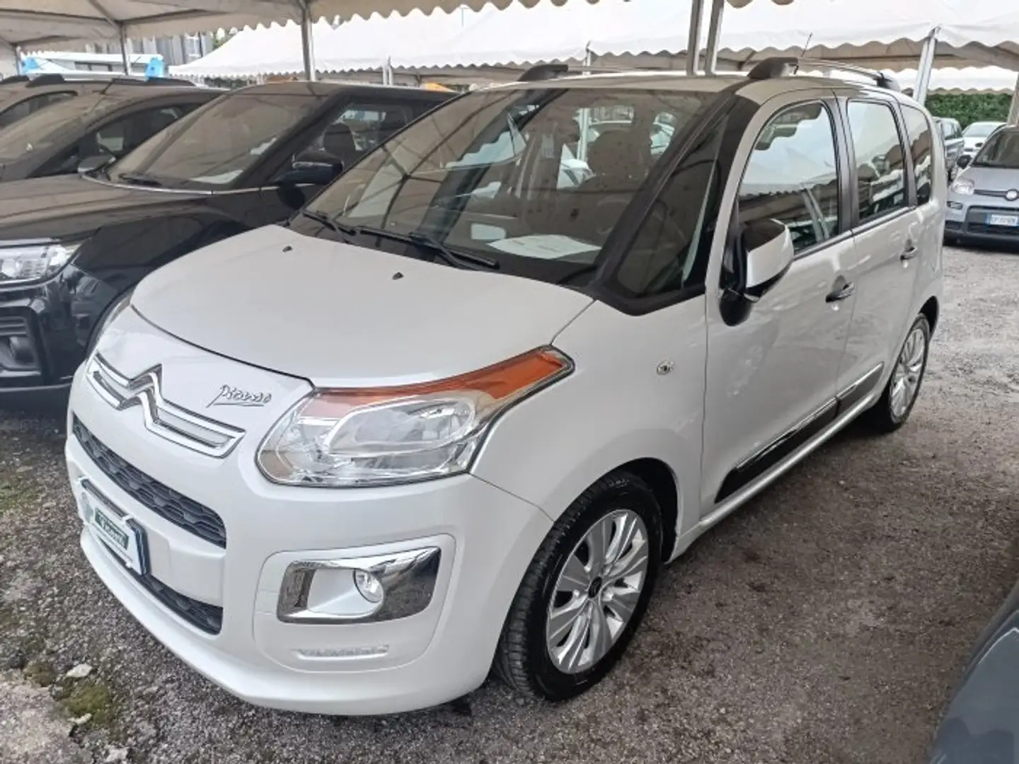 Citroen C3 Picasso 1.4 Vti Exclusive 95cv Blanc - 1