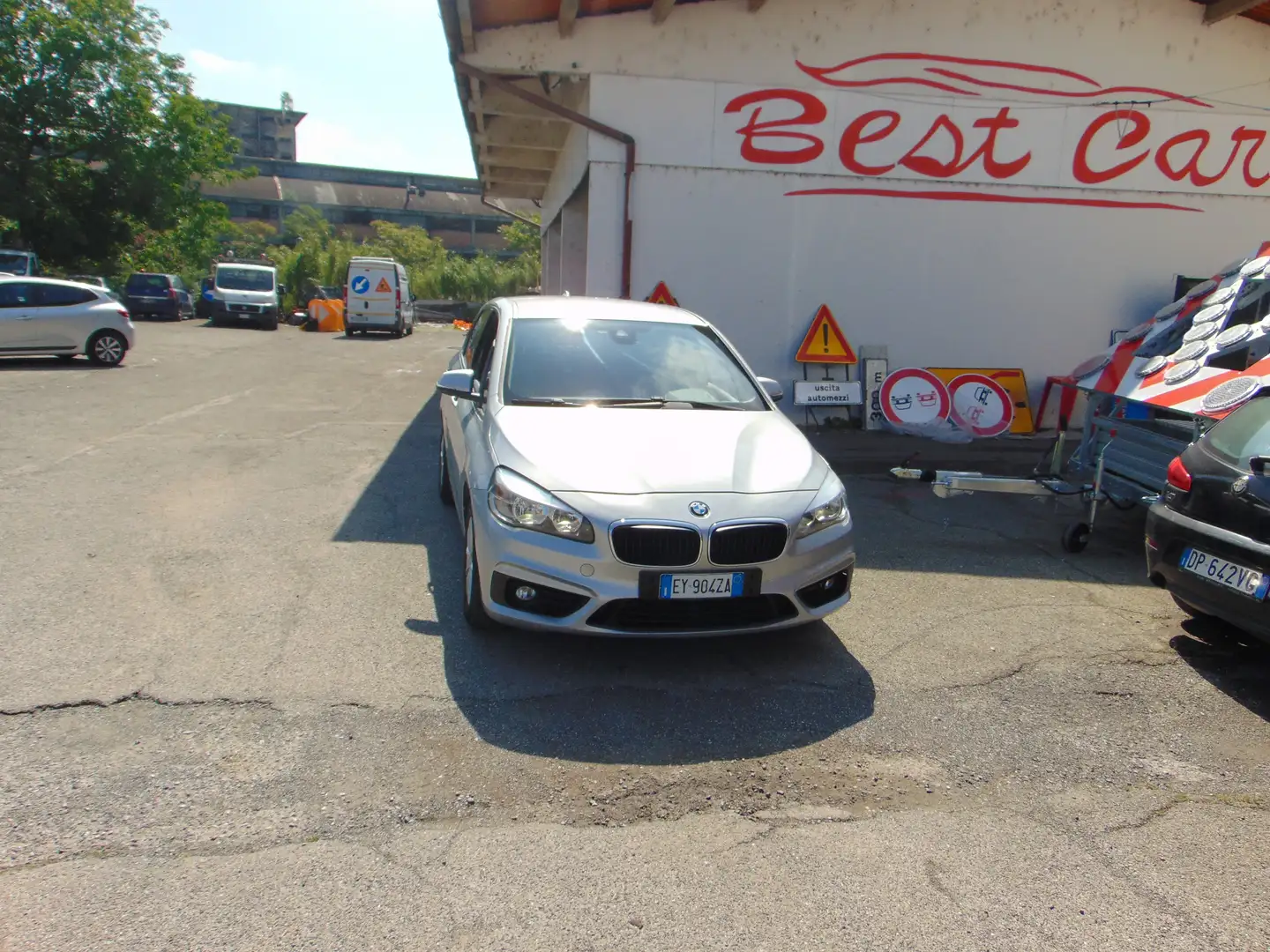 BMW 218 218d Active Tourer Sport auto Grigio - 1