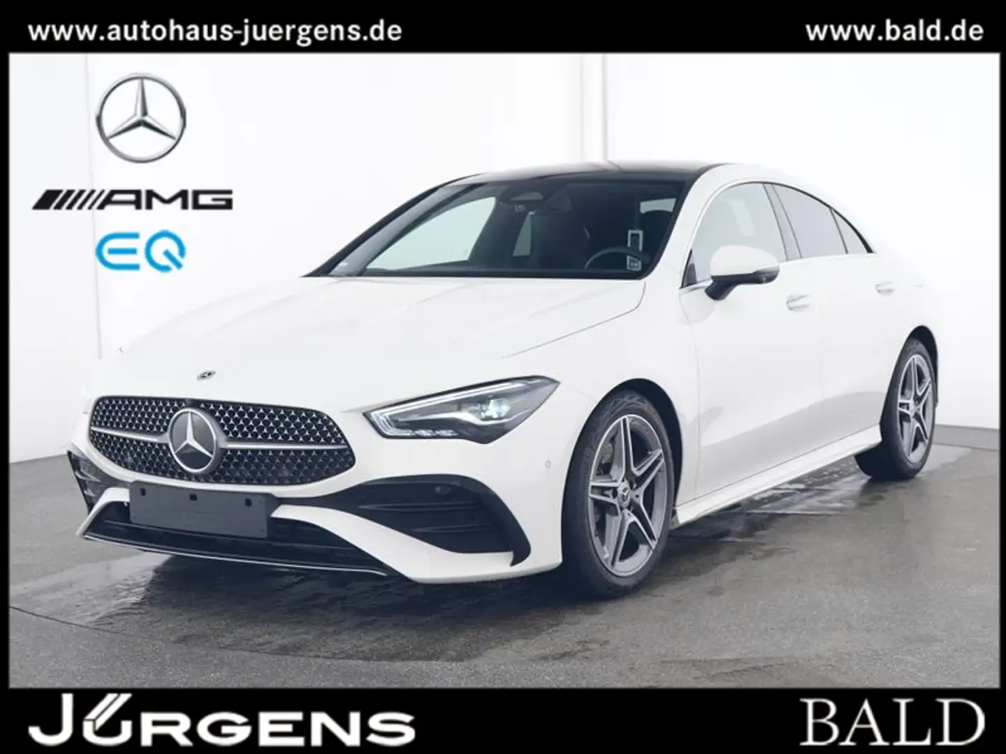 Mercedes-Benz CLA 200 d AMG-Advanced+/LED/Pano/360/Totw/Amb/18 Weiß - 2