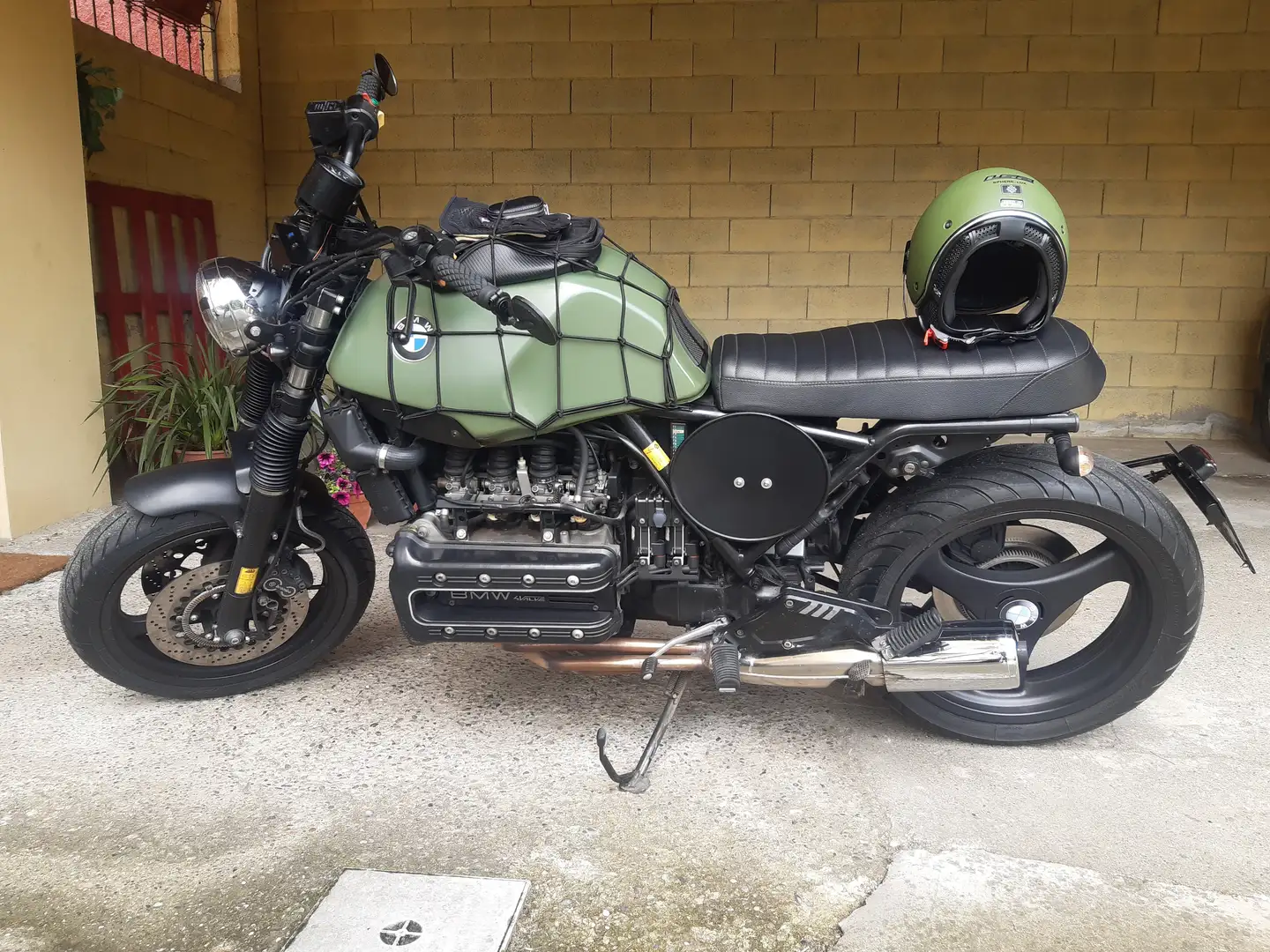 BMW K 100 RS cafe racer Zöld - 2