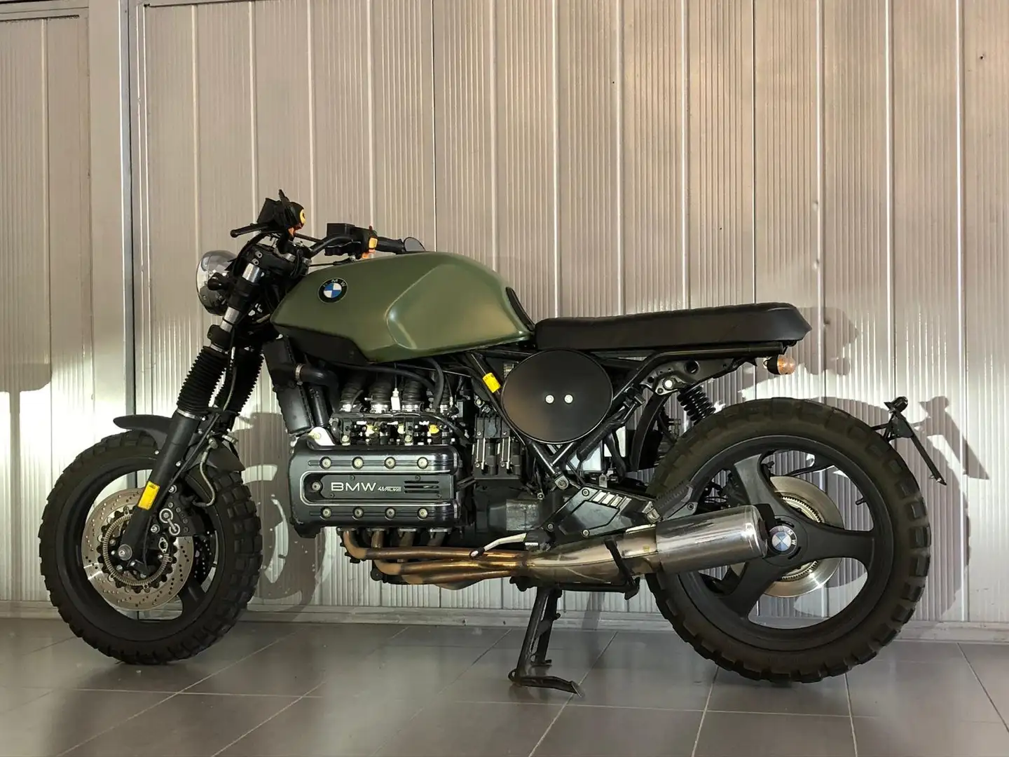 BMW K 100 RS cafe racer Zöld - 1