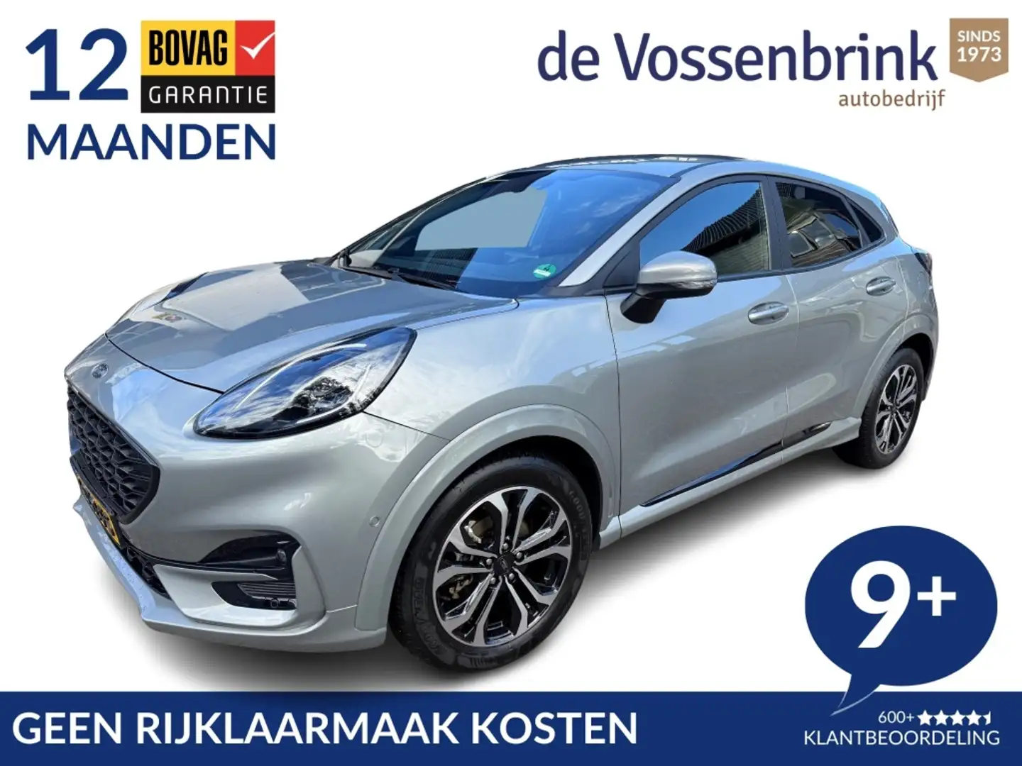 Ford Puma 1.0 EB Hybrid ST-Line Automaat *Geen Afl. kosten* Grijs - 1