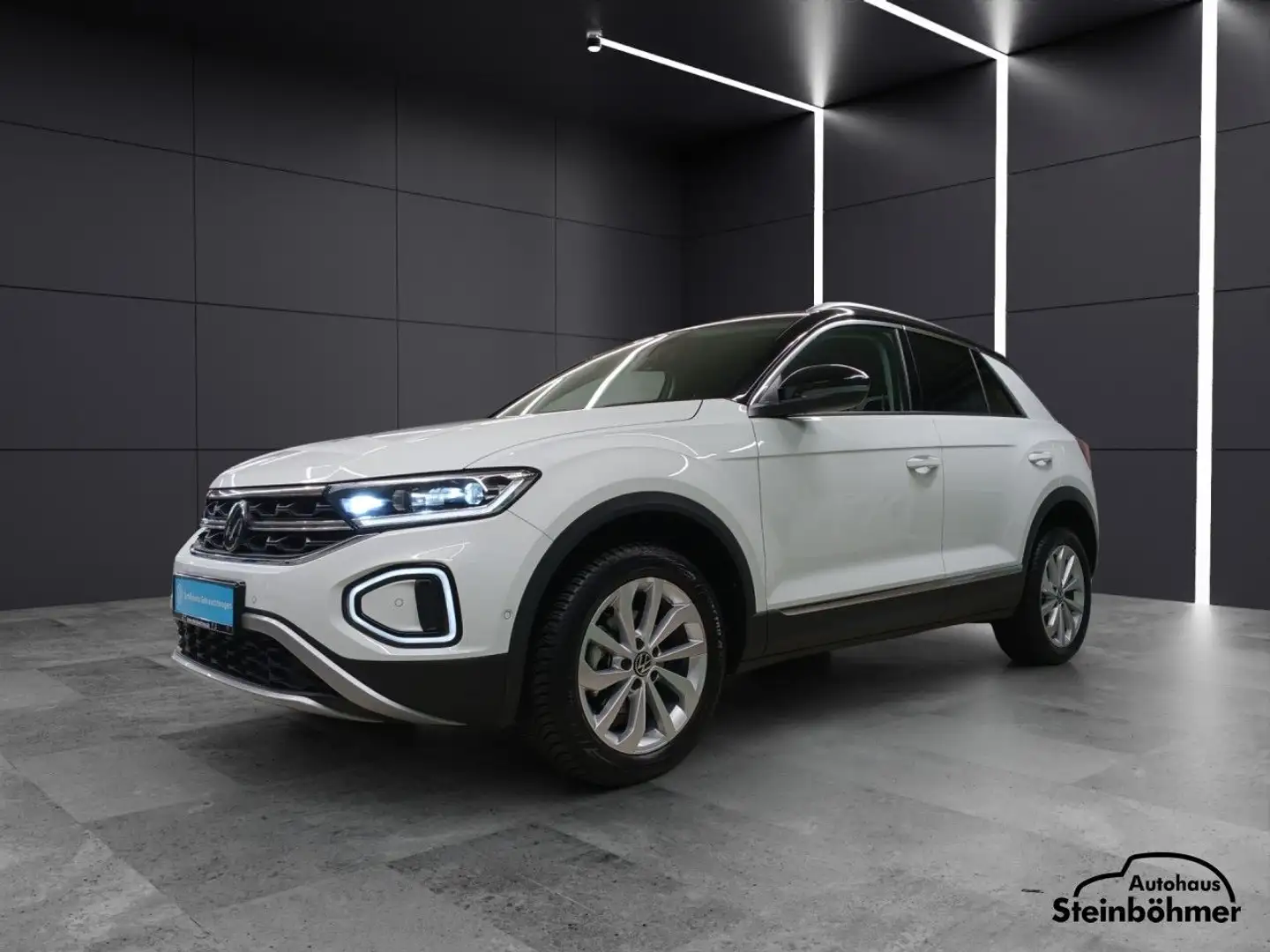 Volkswagen T-Roc Style 1.5TSI DSG Navi AHK LED ACC Bluetooth Bianco - 2