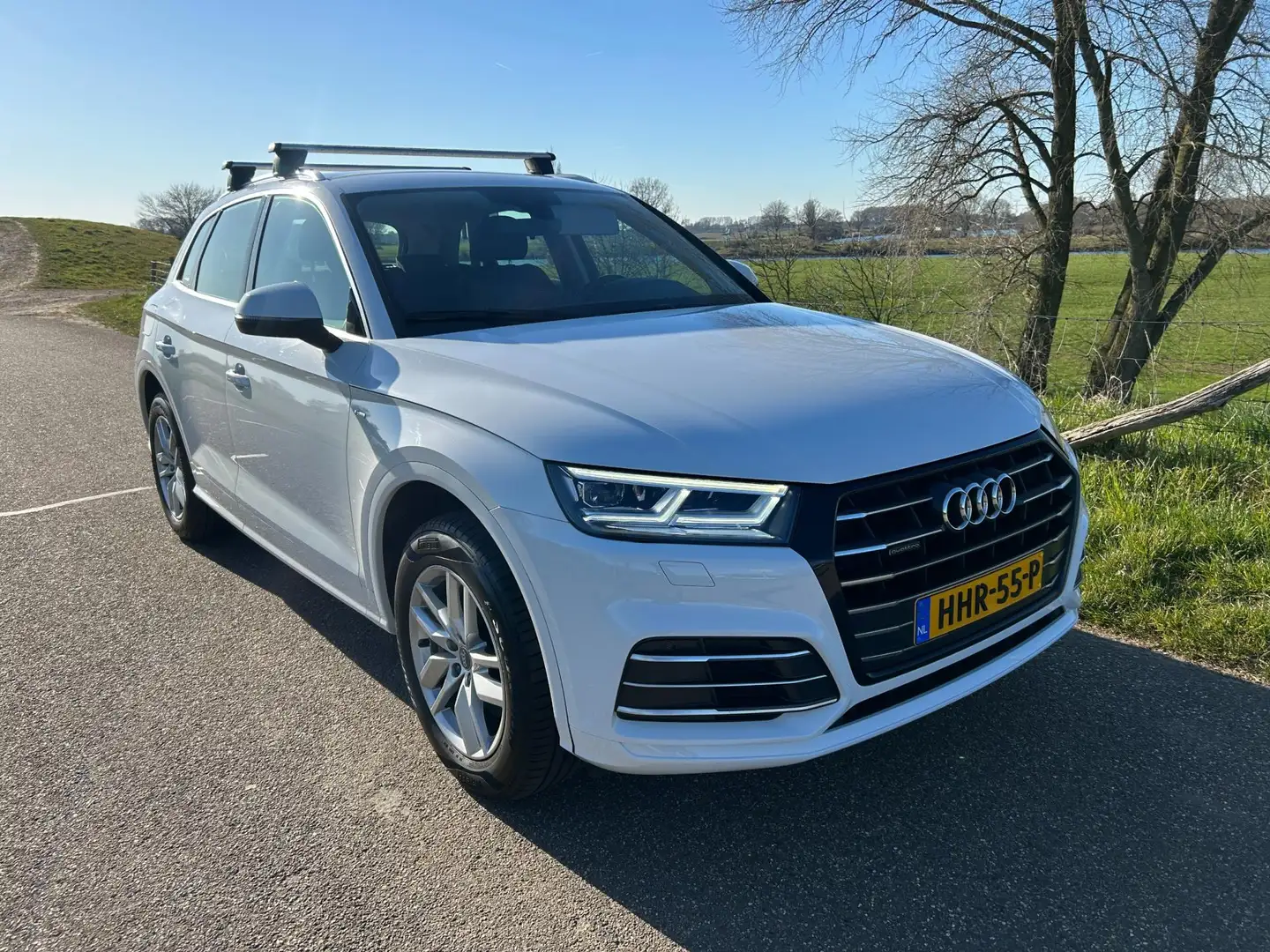 Audi Q5 55 TFSI e quattro Wit LED MATRIX Blanco - 2