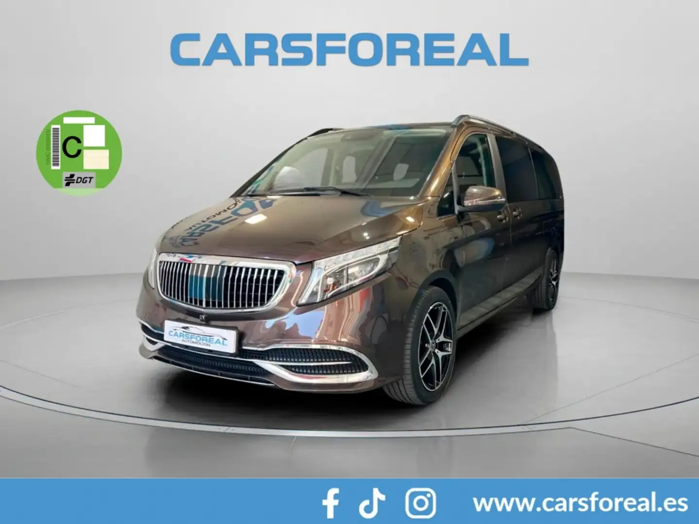 Mercedes-Benz V 250 250d Extralargo Avantgarde 7GT Brun - 1