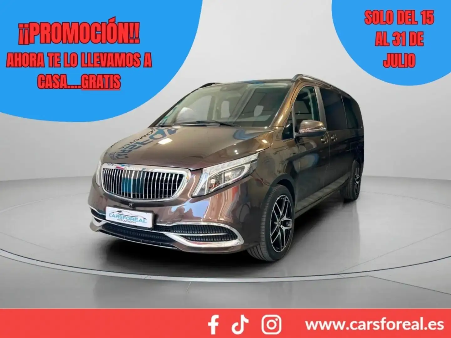 Mercedes-Benz V 250 250d Extralargo Avantgarde 7GT Bruin - 1