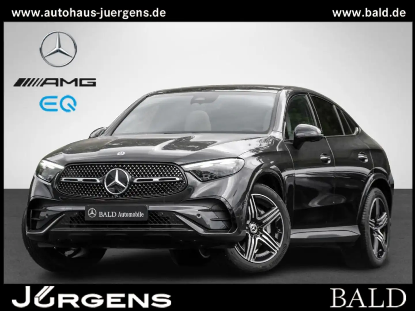 Mercedes-Benz GLC 300 4M Coupé AMG/Digital/Pano/AHK/Burm3D/20" Gris - 1