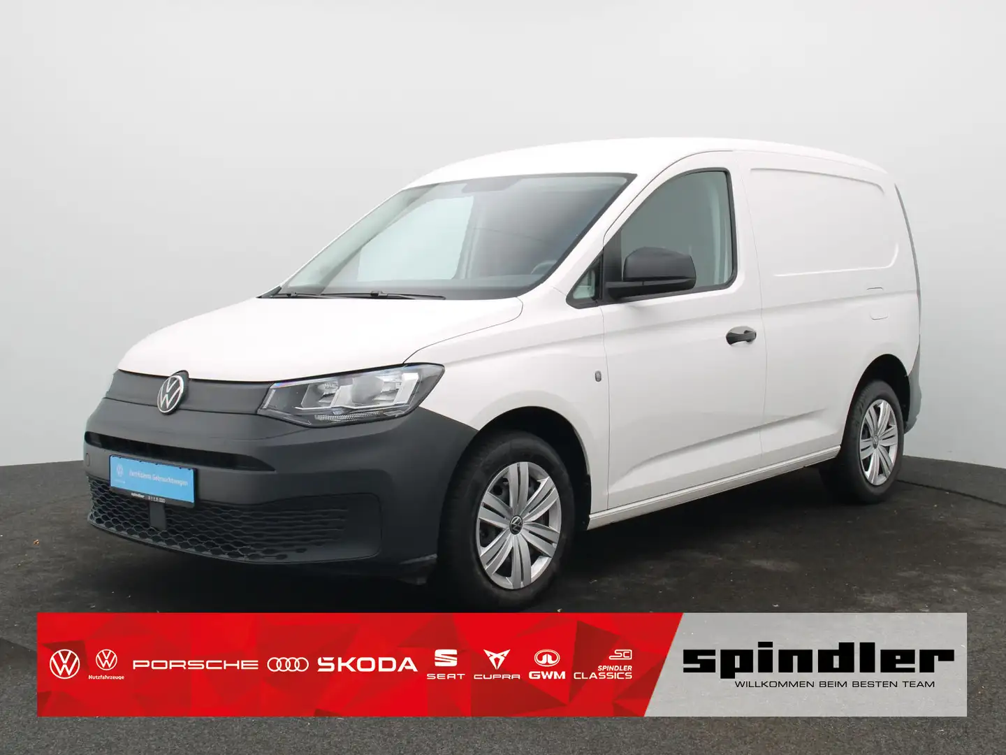 Volkswagen Caddy 2.0 TDI / Klima, Heckflügeltüren Weiß - 1