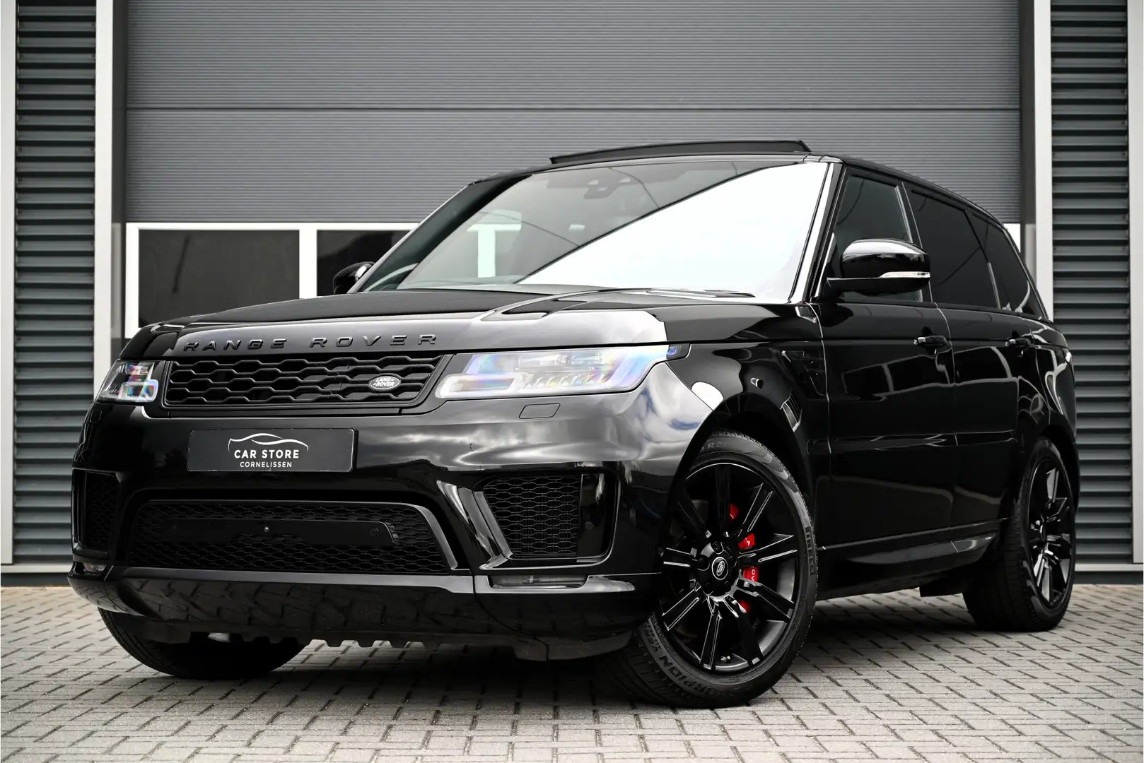 Land Rover Range Rover Sport P400e HSE DYNAMIC / PANO / MERIDIAN / MEMORY / 360 Zwart - 1