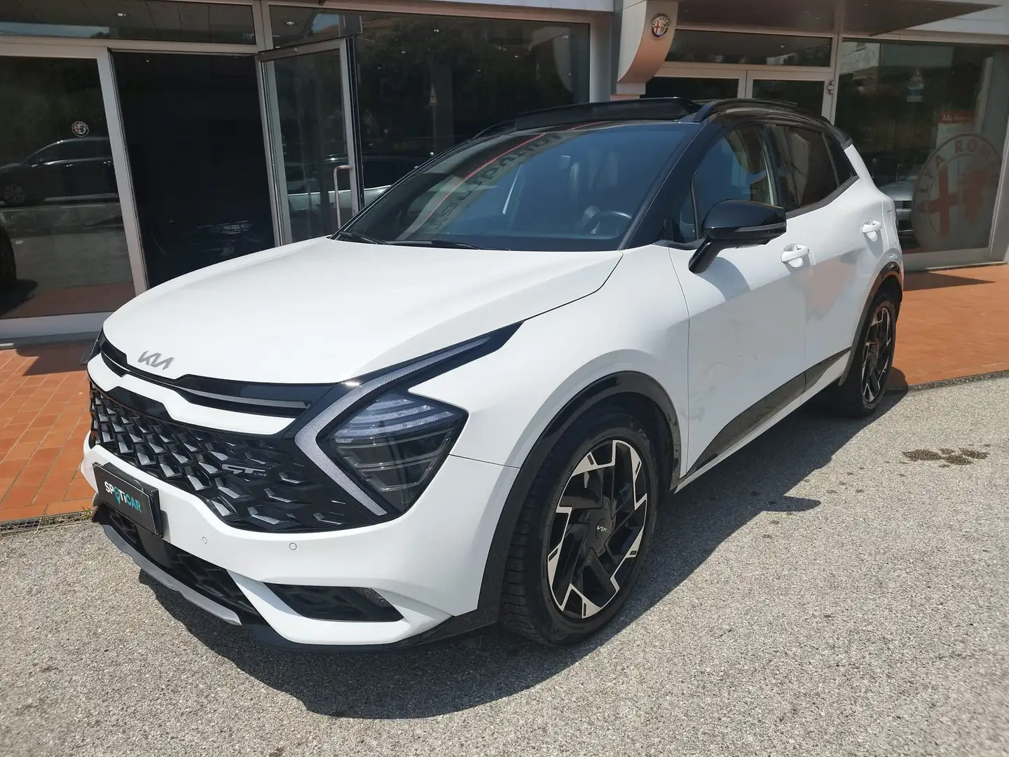 Kia Sportage 1.6 CRDi MHEV DCT GT-line Plus Bianco - 2
