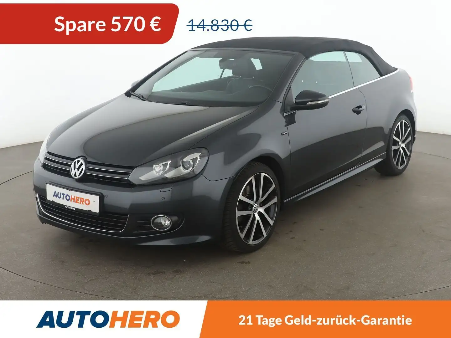 Volkswagen Golf 1.4 TSI Allstar BlueMotion Tech *NAVI*BiXENON*PDC* Schwarz - 1