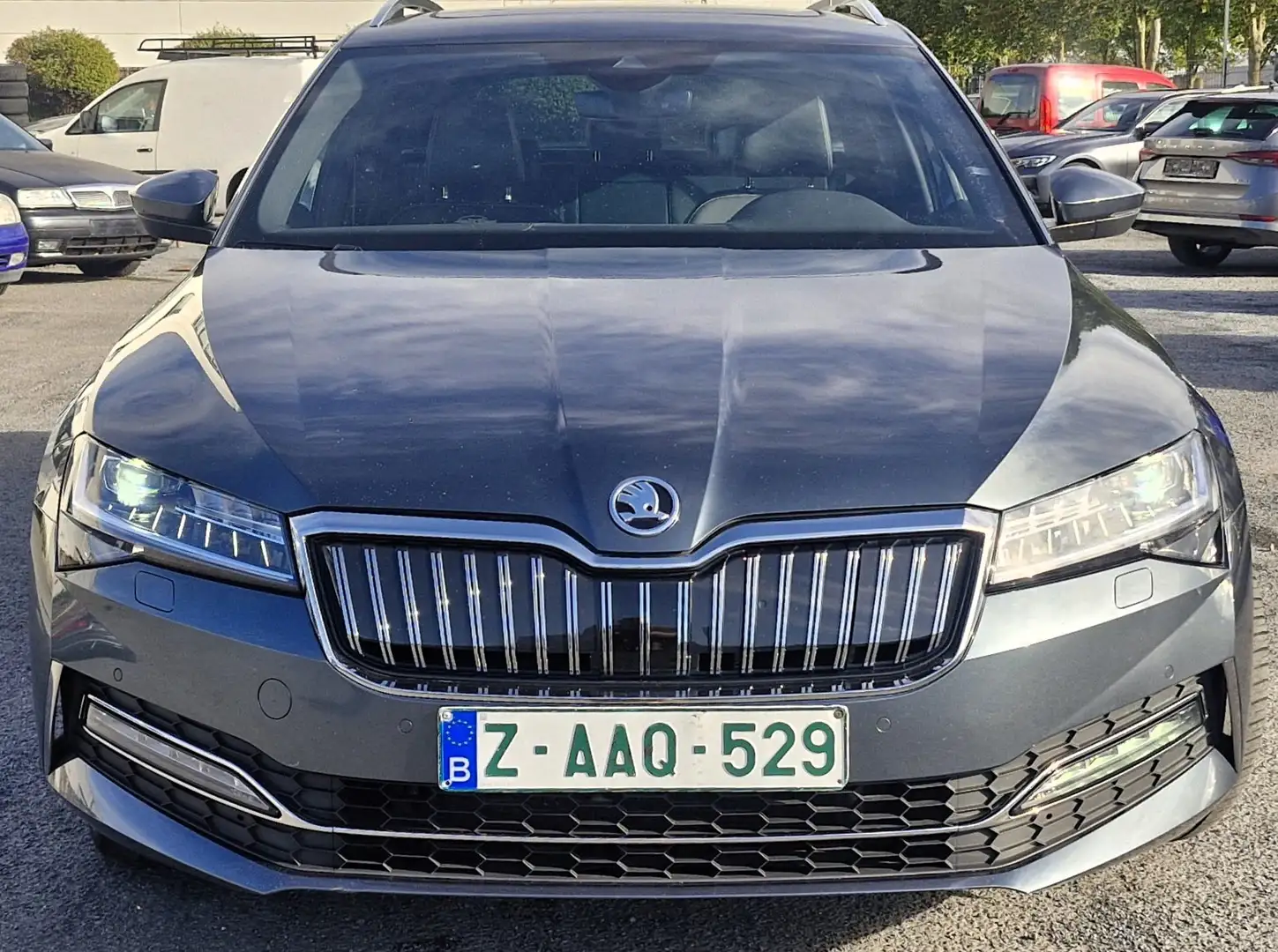 Skoda Superb 1.4 TSI iV DSG L&K FULL OPTION HEEL MOOIE STAAT Grau - 2
