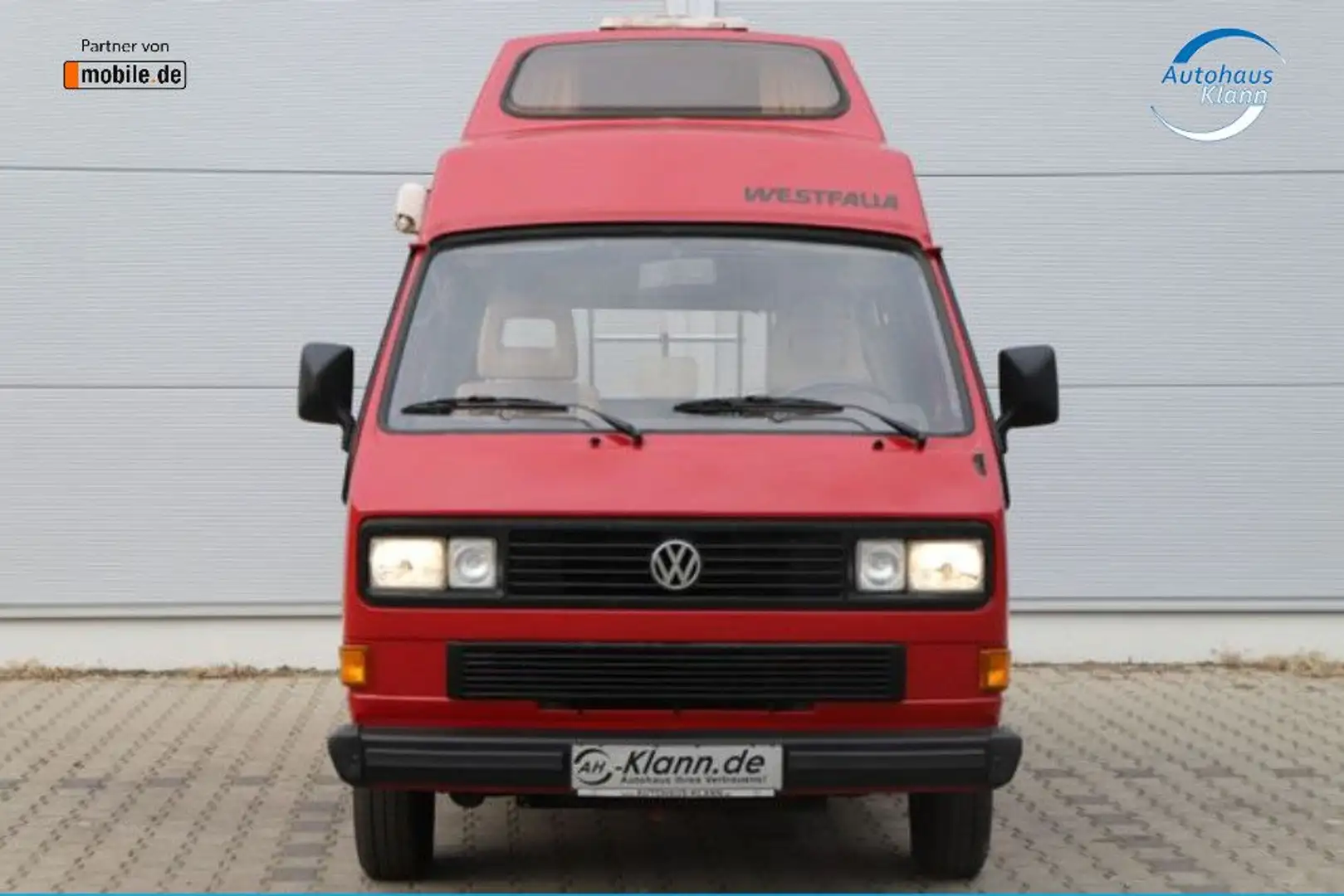 Volkswagen T3 Joker 3 1.6 TD 69PS 5Gang Westfalia Oldtimer Rot - 2