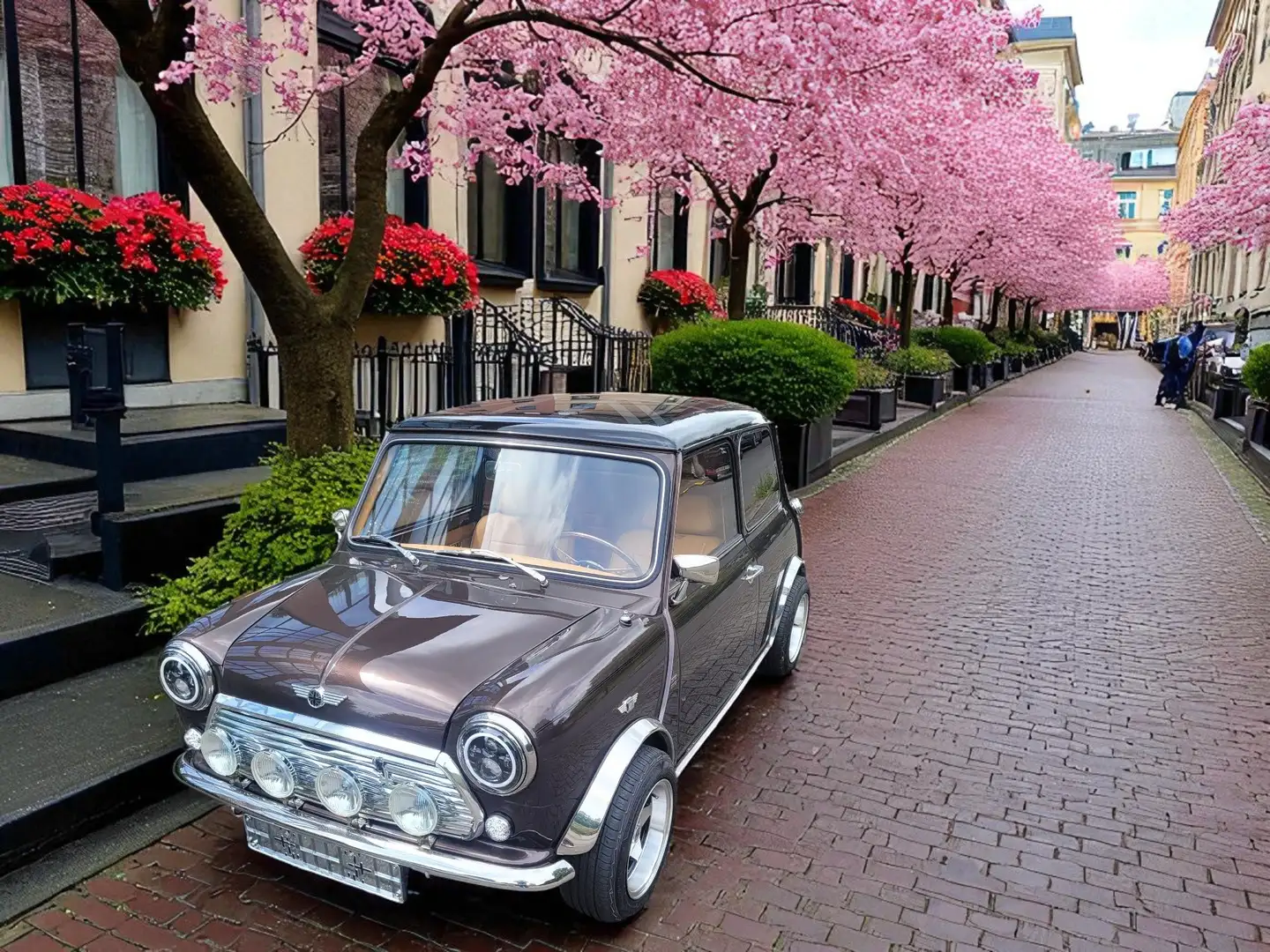 Austin Mini Hnědá - 1