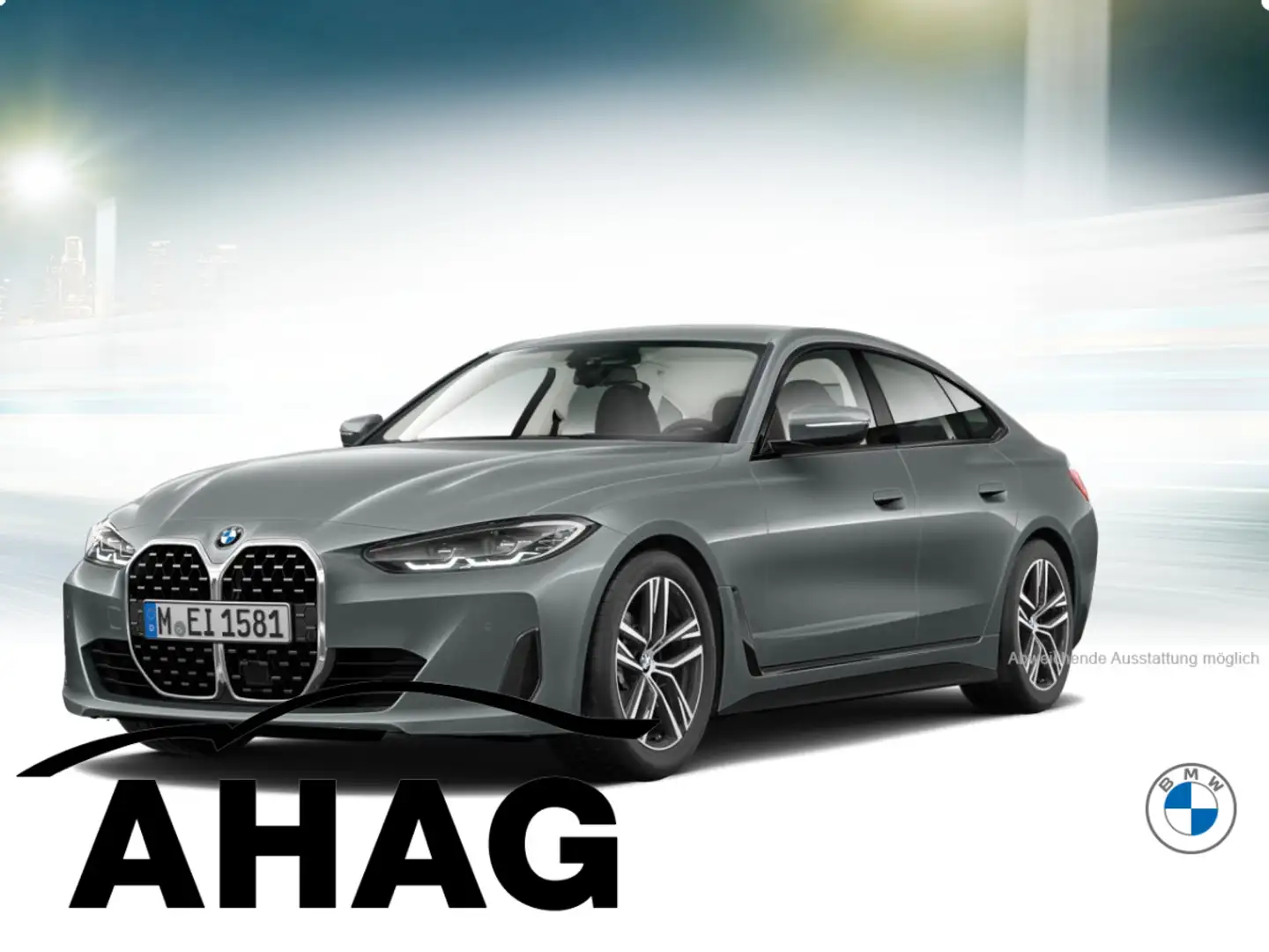 BMW 420 d xDrive Gran Coupe HUD AHK ACC HiFi Keyless Grau - 2