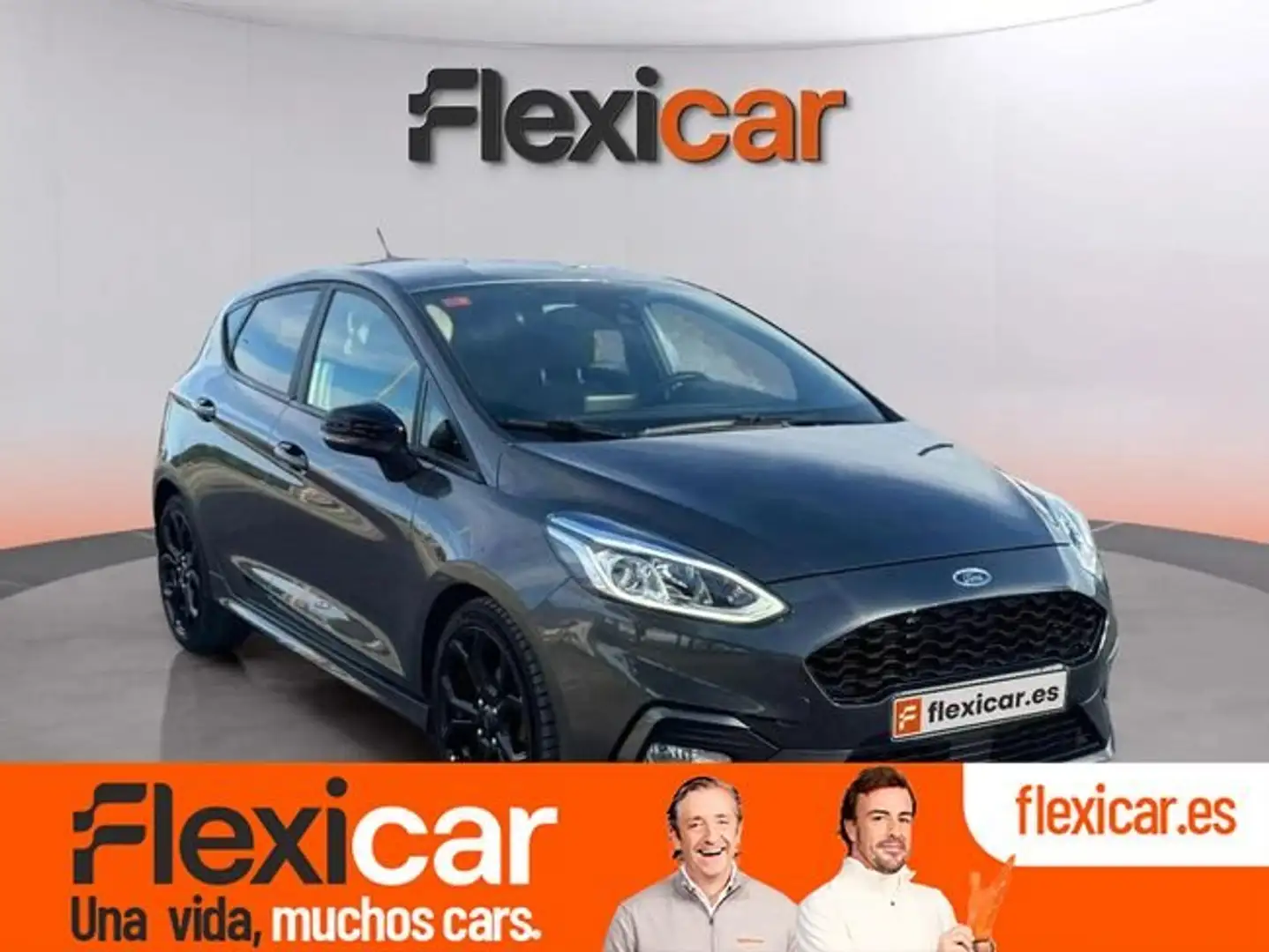 Ford Fiesta 1.0 EcoBoost S/S ST Line 100 Gris - 1