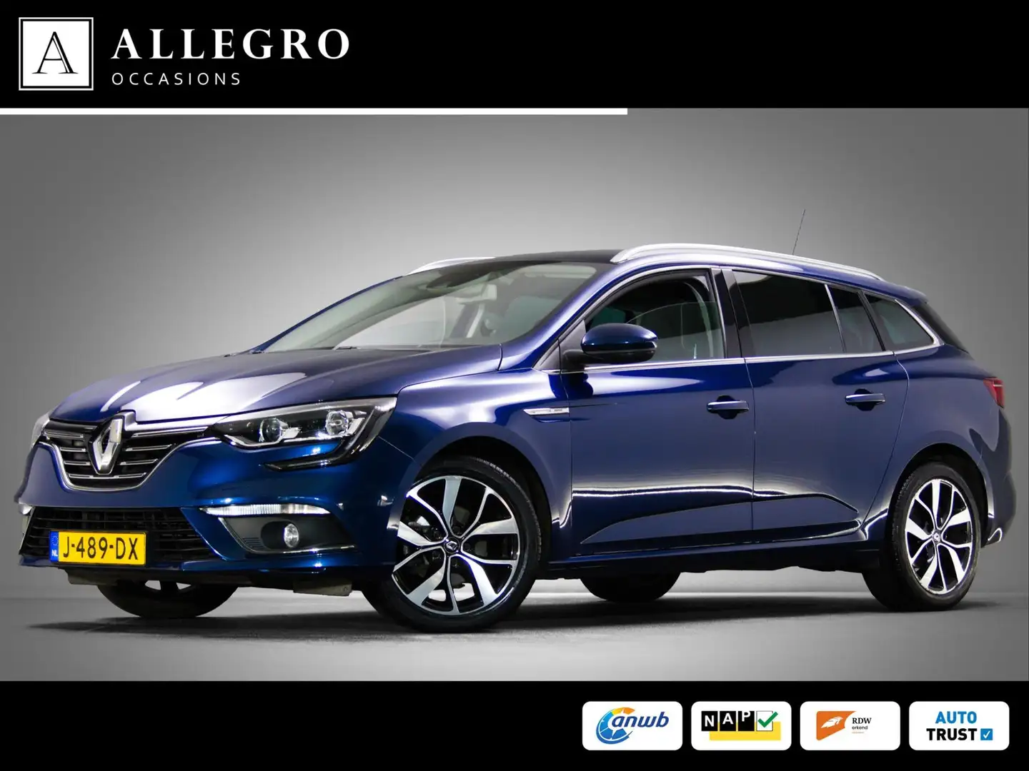 Renault Megane Estate 1.3 TCe Bose (APPLE CARPLAY / ANDROID AUTO, Bleu - 1