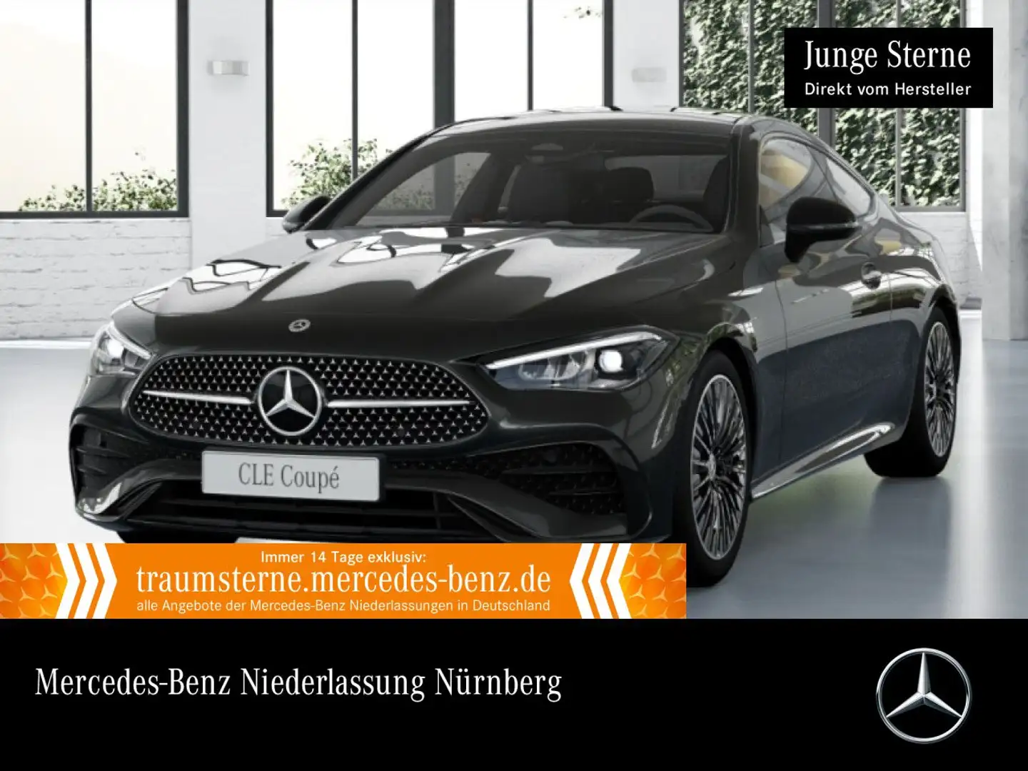 Mercedes-Benz CLE 200 AMG+NIGHT+PANO+LED+BURMESTER+KAMERA+TOTW Grau - 1