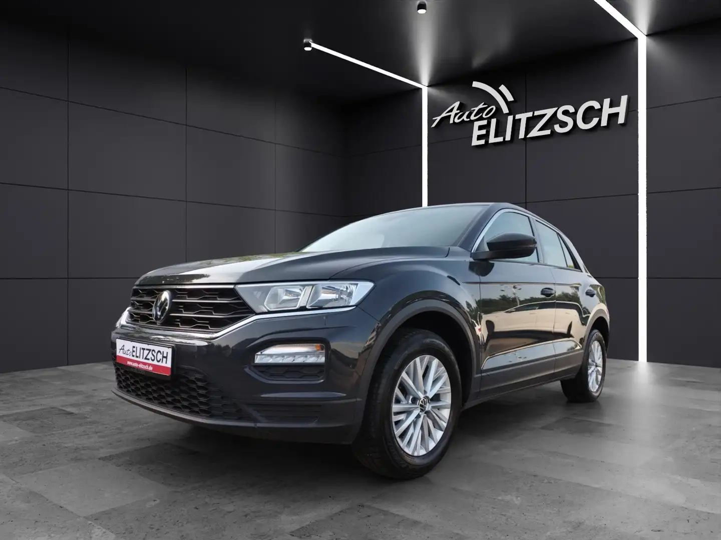 Volkswagen T-Roc TSI AHK SHZ App Klima WeConnect DAB+ Gris - 2