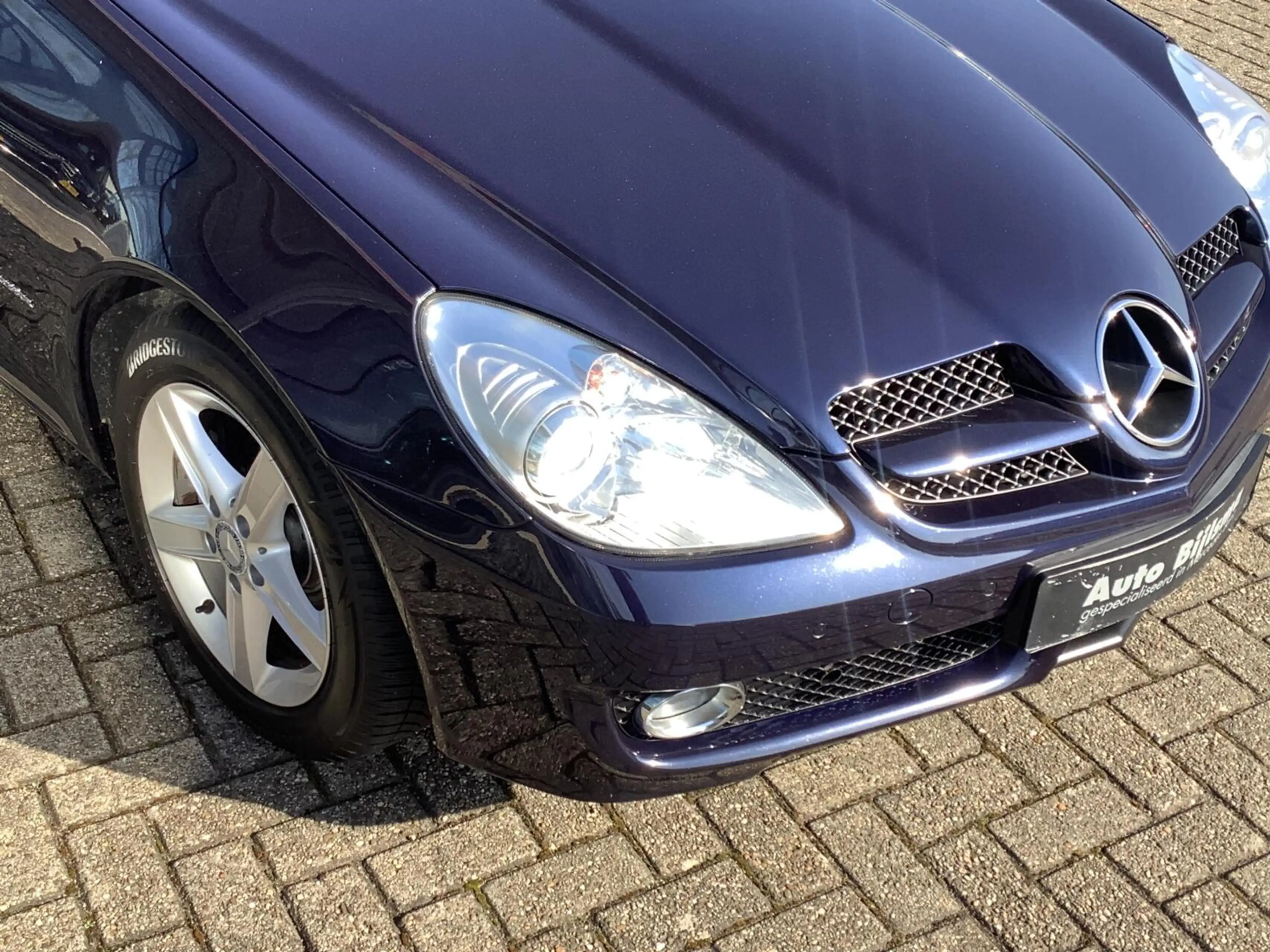 Mercedes-Benz SLK 200 K. Nekverwarming, navi, stoelverwarming, face lift — photo 10