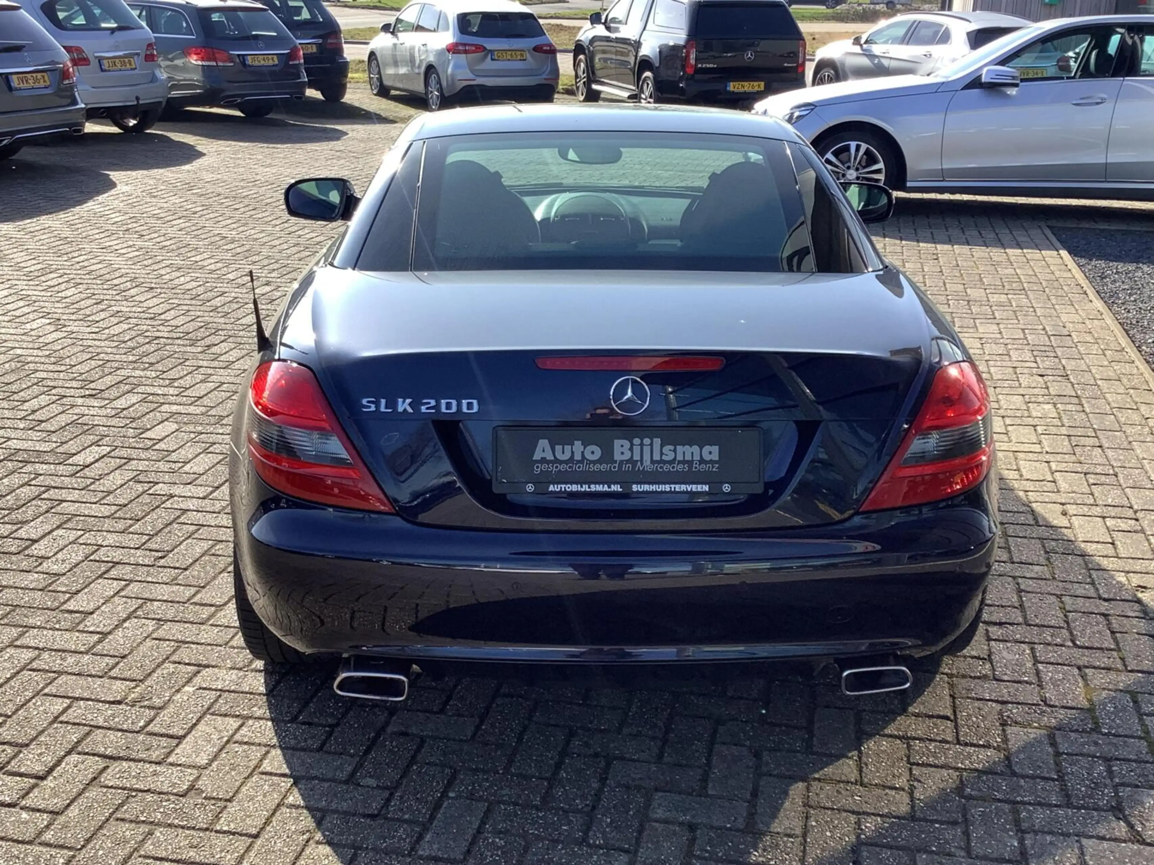 Mercedes-Benz SLK 200 K. Nekverwarming, navi, stoelverwarming, face lift — photo 9