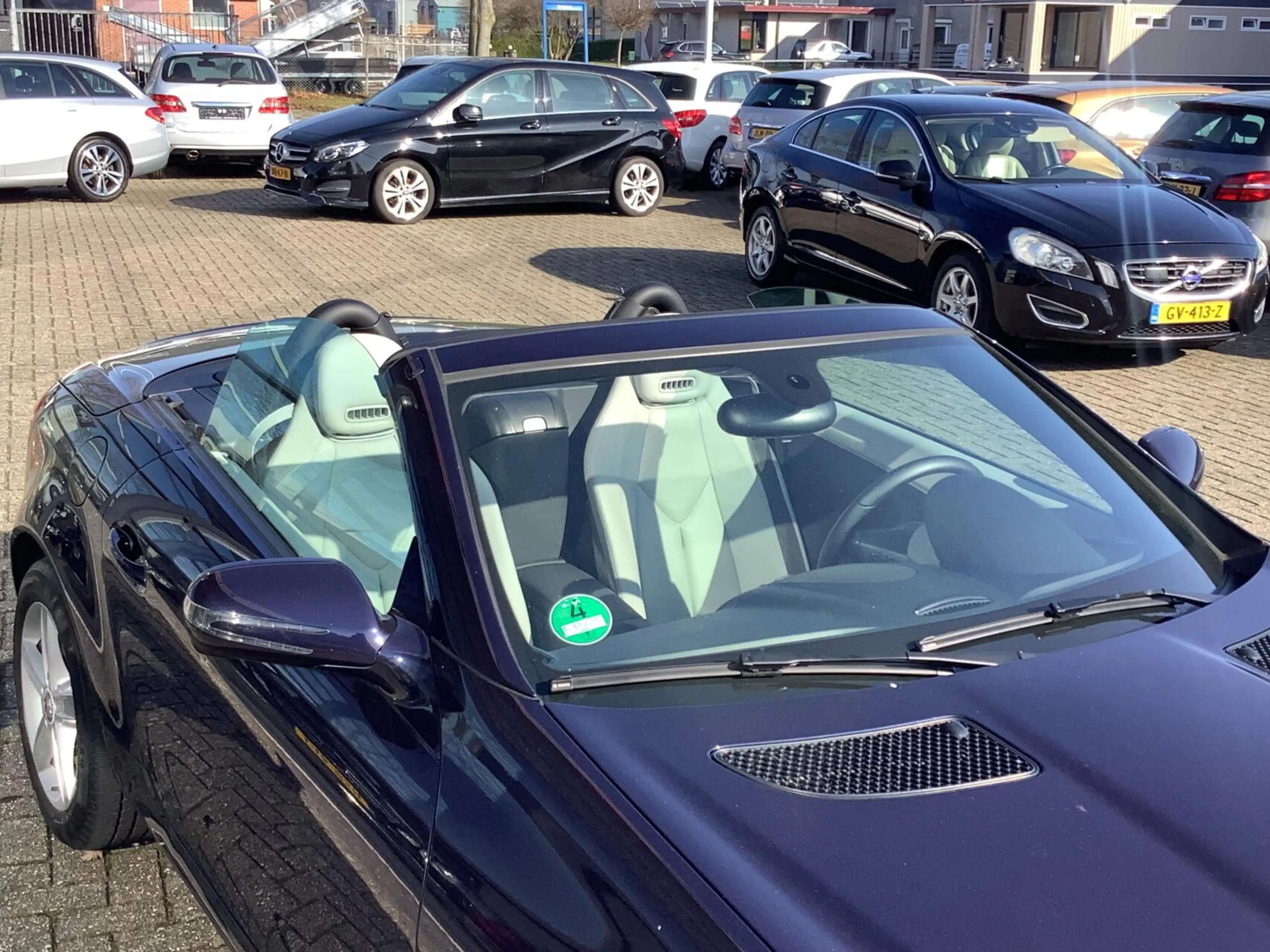 Mercedes-Benz SLK 200 K. Nekverwarming, navi, stoelverwarming, face lift — photo 11