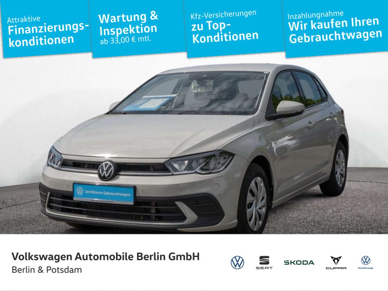 Volkswagen Polo 2024 — 1.0 TSI DSG Life Climatronic Navi LED PDC