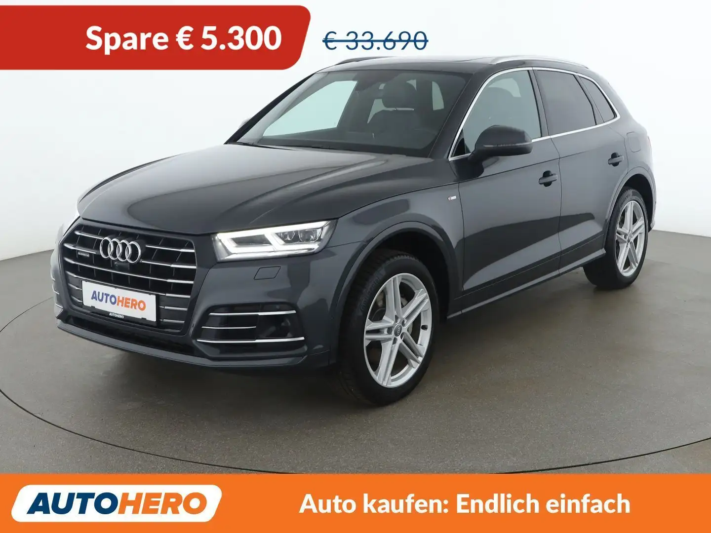 Audi Q5 55 TFSIe quattro sport S line Grau - 1