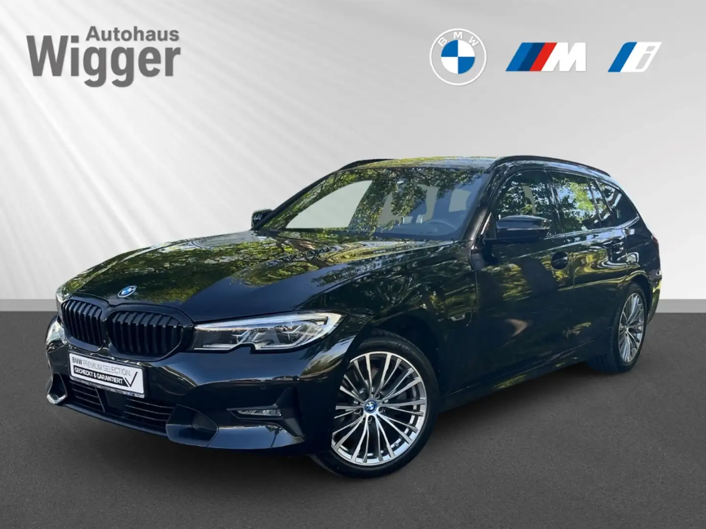 BMW 320 e Sport Line touring/Navi/Digitales/Kamera Negro - 1
