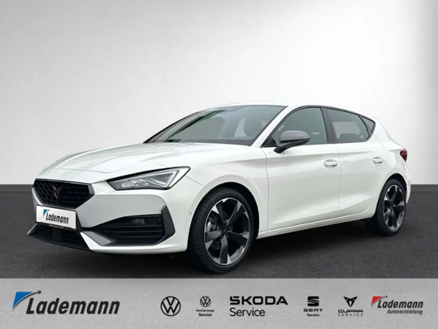CUPRA Leon 1.5 eTSI DSG LED+KAMERA+ACC+KEYLESS+VIRTUAL Weiß - 1