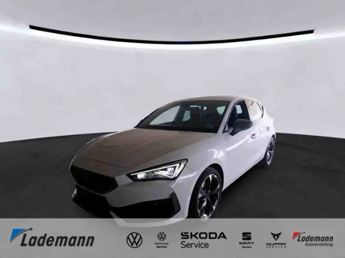CUPRA Leon 1.5 eTSI DSG LED+KAMERA+ACC+KEYLESS+VIRTUAL Weiß - 1
