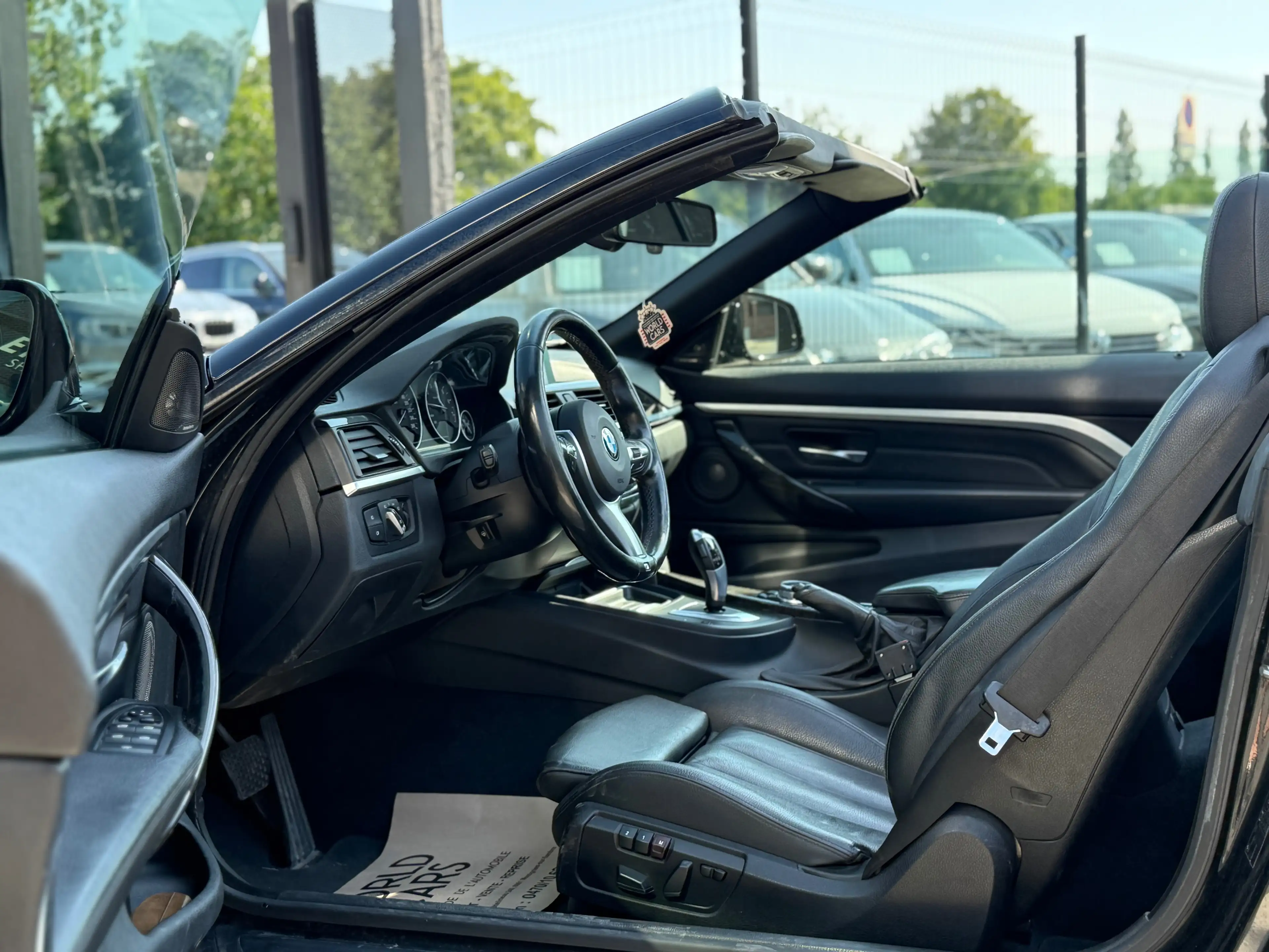 BMW 428 iA Cabrio PACK SPORT - NAVIGATION - KEYLESS - CAMERA - H-K - FULL OPTION — photo 7