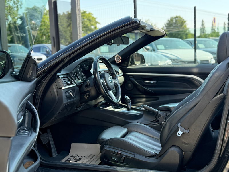 BMW 428 iA Cabrio PACK SPORT - NAVIGATION - KEYLESS - CAMERA - H-K - FULL OPTION — photo 7