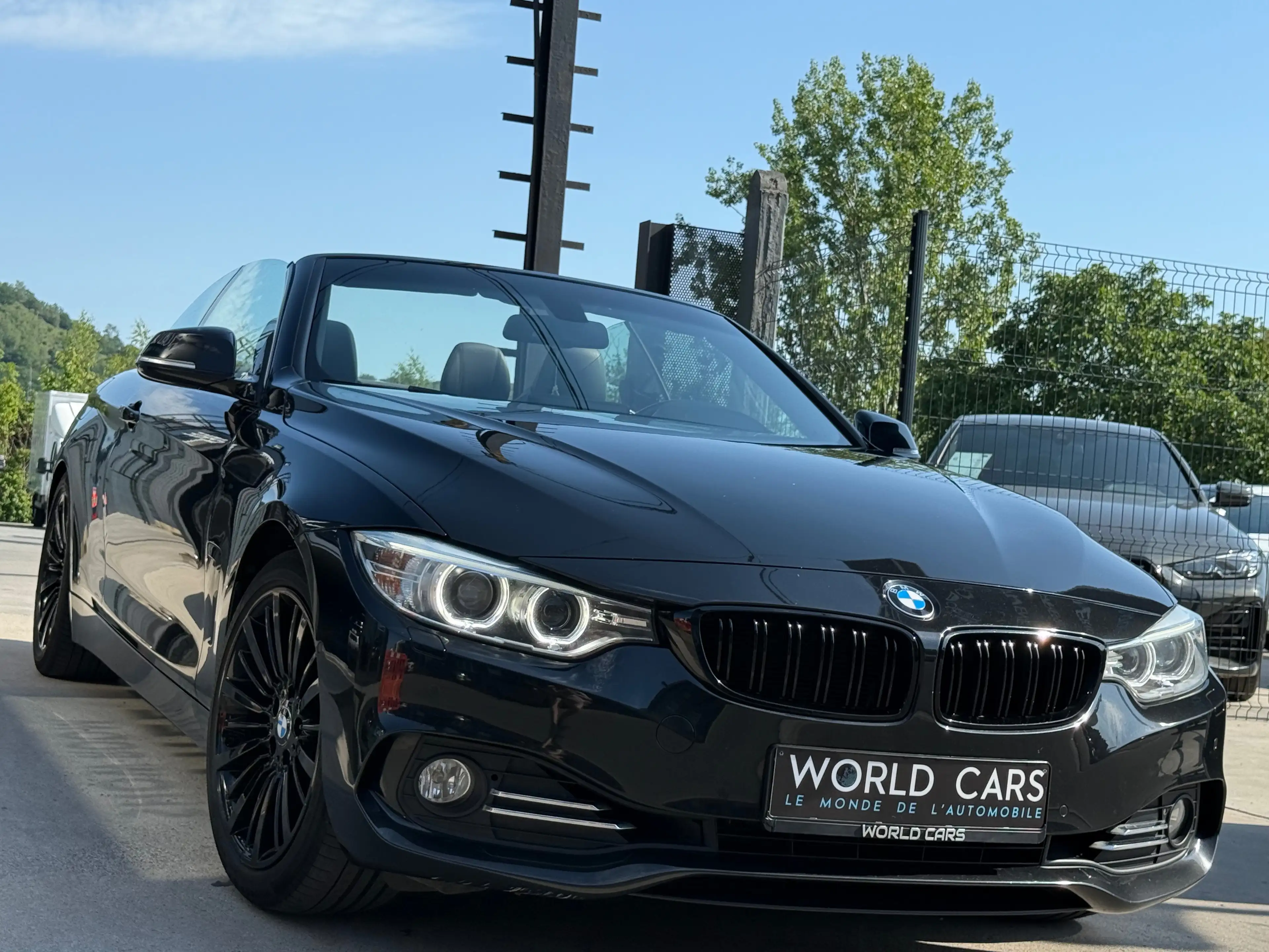 BMW 428 iA Cabrio PACK SPORT - NAVIGATION - KEYLESS - CAMERA - H-K - FULL OPTION — photo 2
