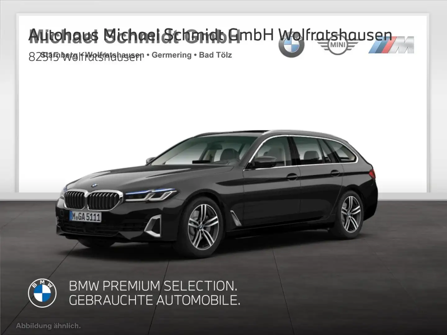 BMW 530 d Luxury*360 Kamera*Panorama*Komfortsitze* Schwarz - 1