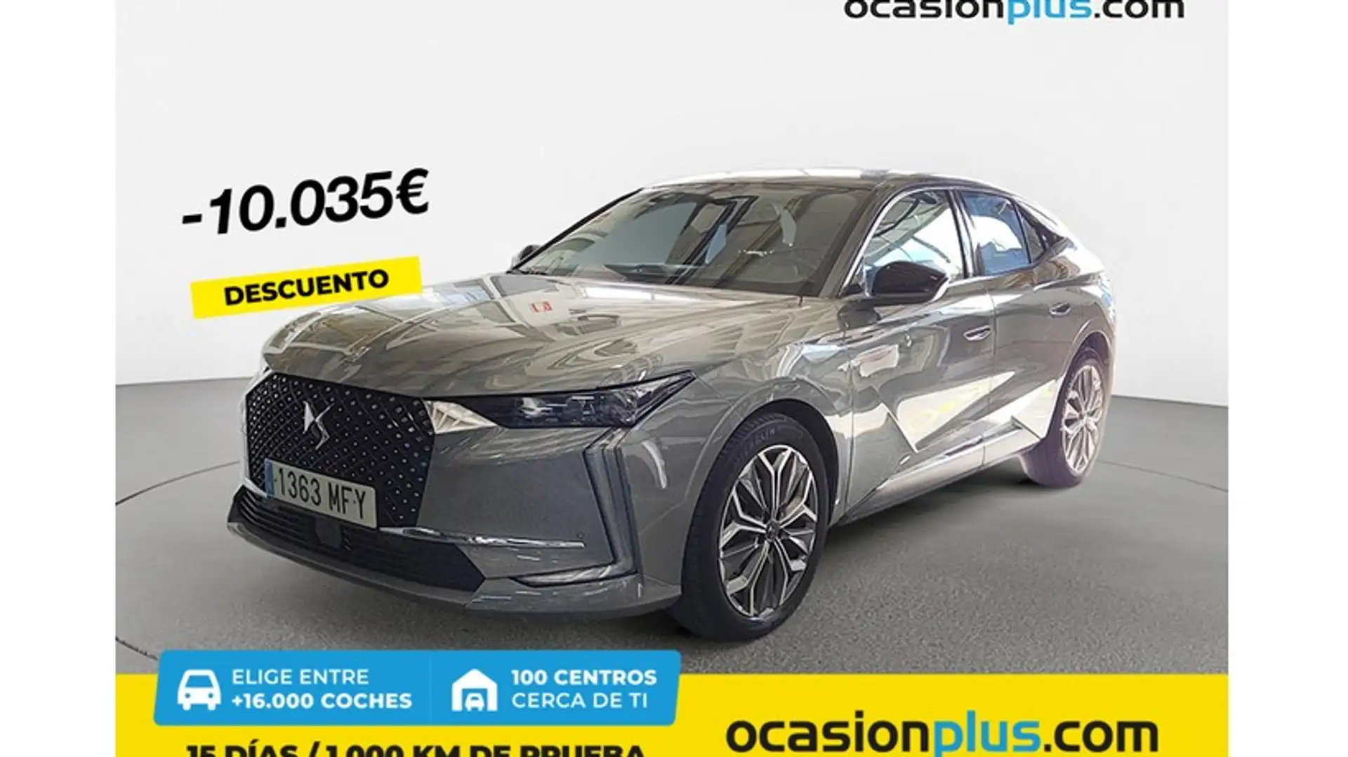 DS Automobiles DS 4 BlueHDi Trocadero Aut. 130 Gris - 1