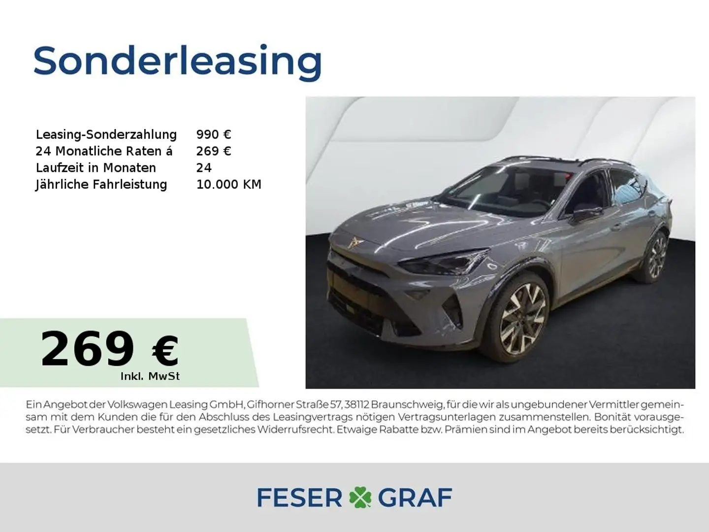 CUPRA Formentor VZ 2.0 TSI 4Drive|AHK|Pano|Sennheiser Grau - 1