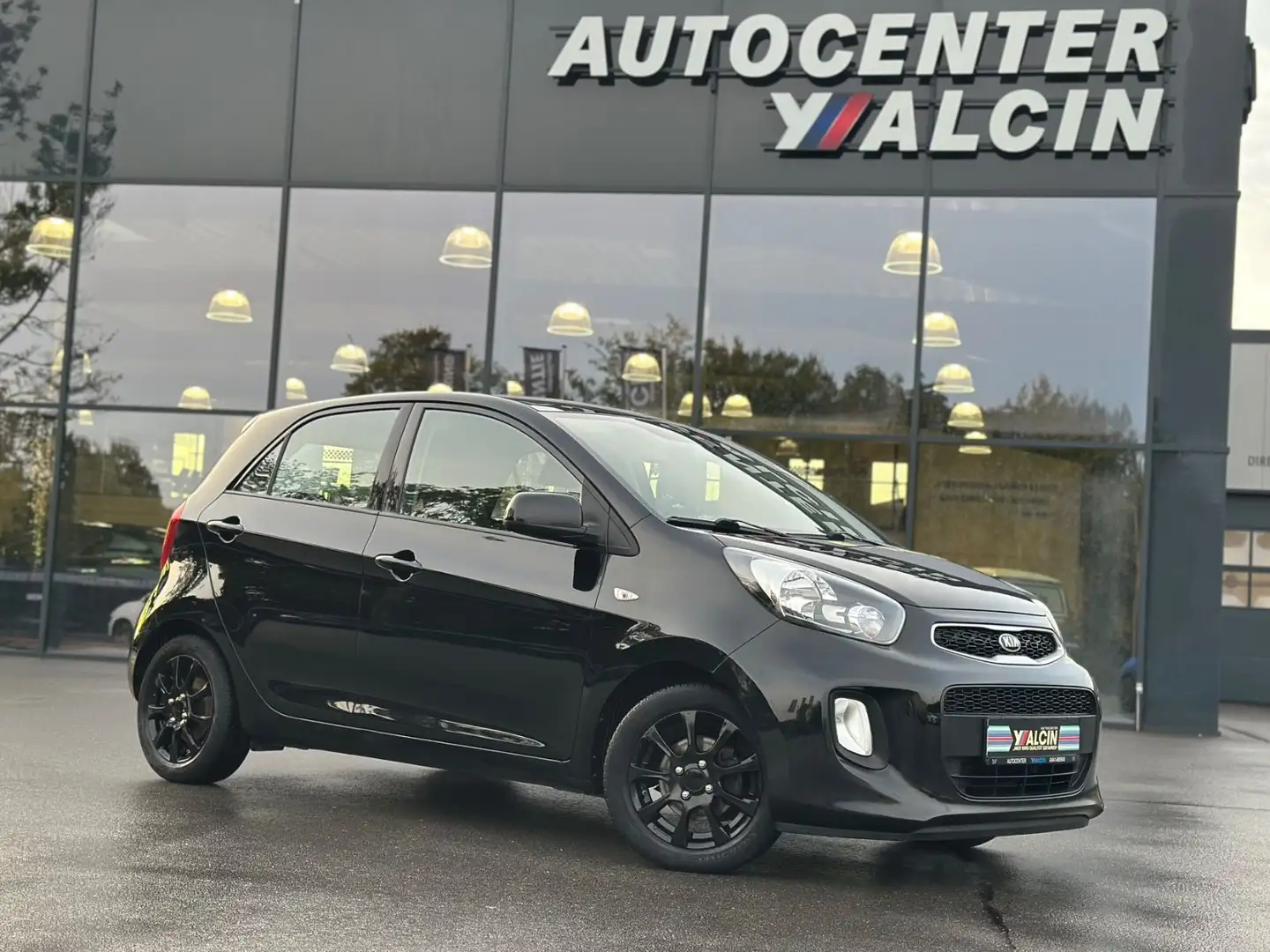 Kia Picanto 1.0 Spirit 2.HA/S-HEFT/KLIMA/15LM/5-TÜRE Schwarz - 1