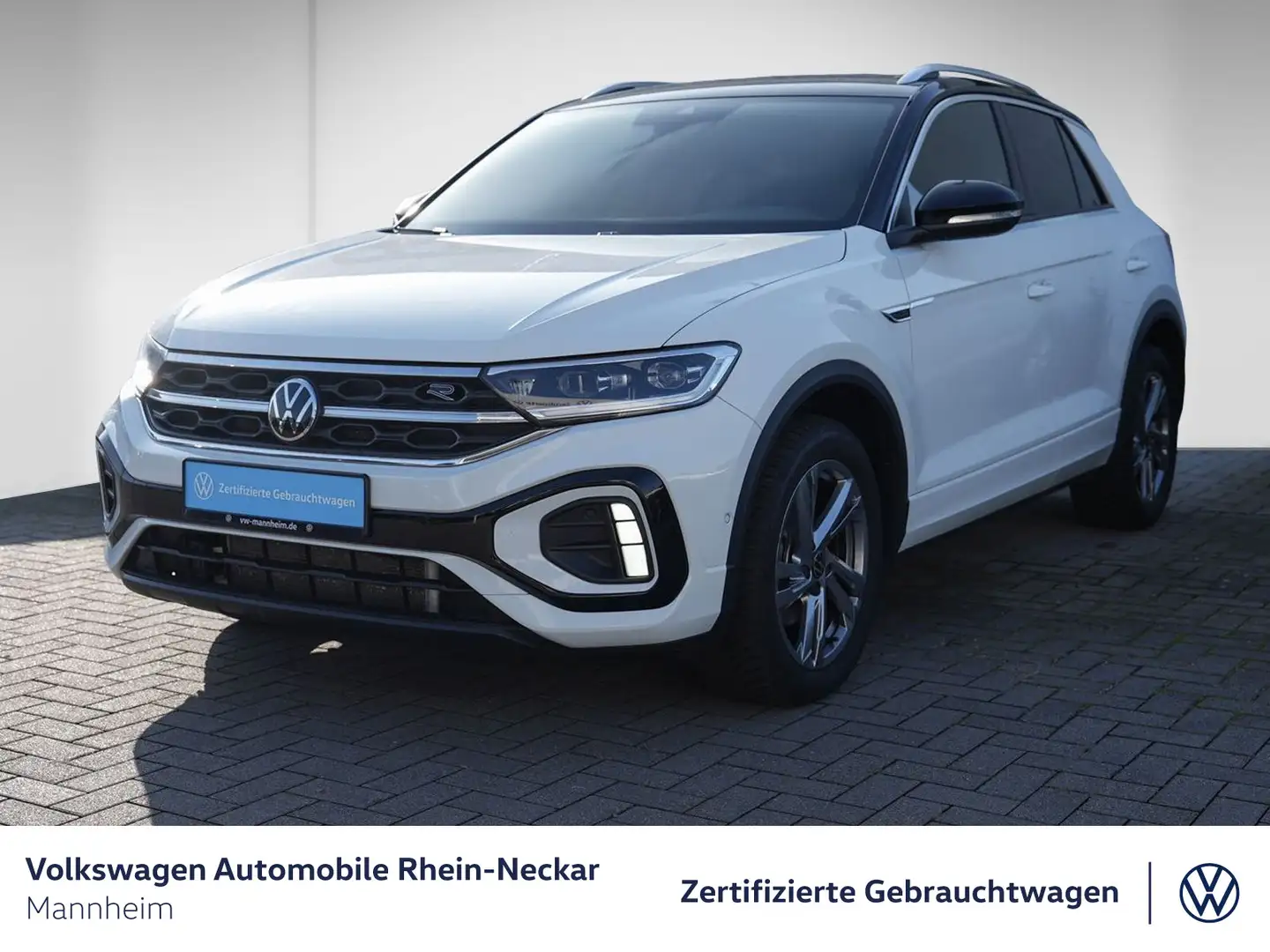 Volkswagen T-Roc 1.5 TSI R-Line DSG AHK Navi Kamera uvm Weiß - 2