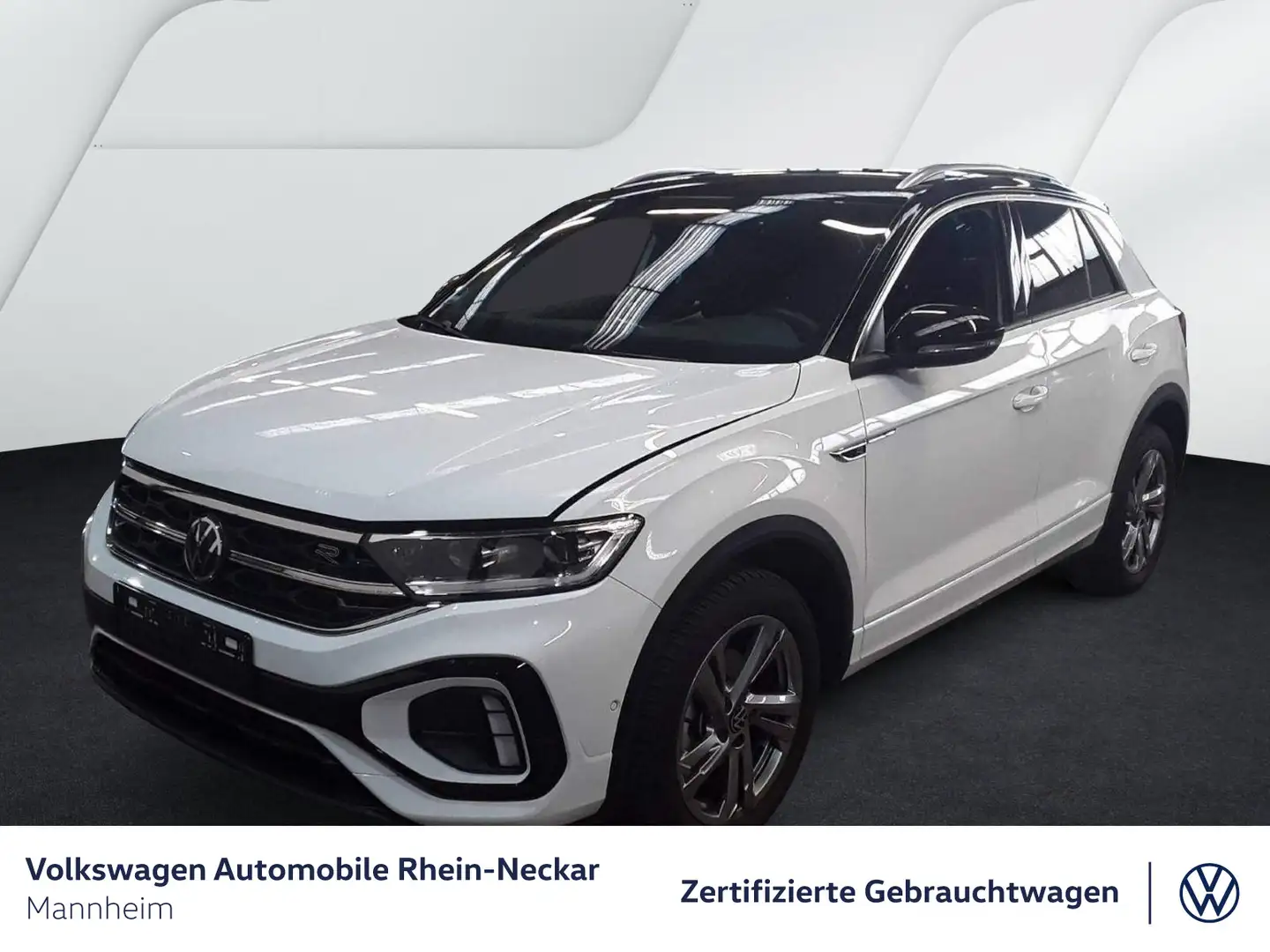 Volkswagen T-Roc 1.5 TSI R-Line DSG AHK Navi Kamera uvm Weiß - 2