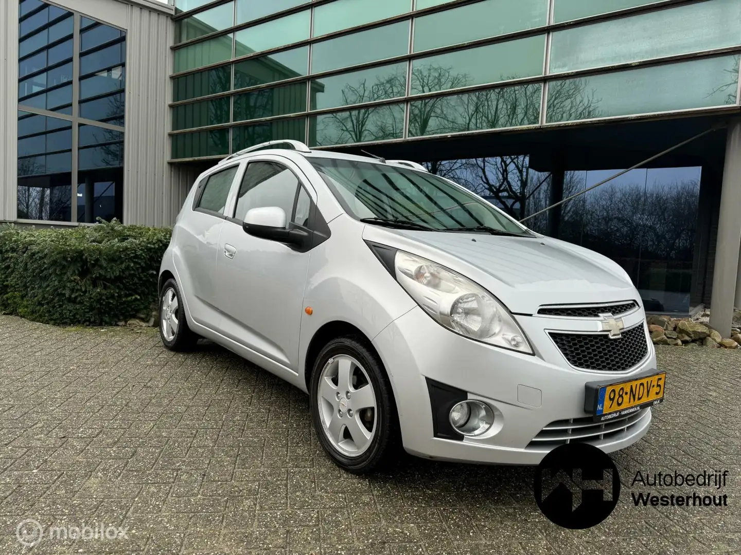 Chevrolet Spark 1.0 16V LS Bi-Fuel LPG Airco 5 DRS NIEUWE APK Gris - 1