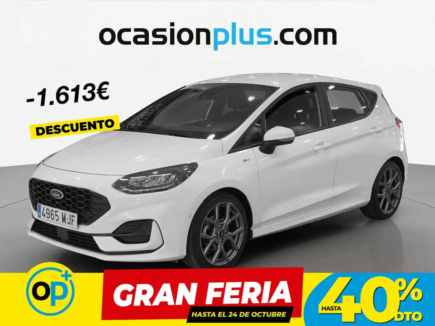 Ford Fiesta 1.0 EcoBoost MHEV ST Line 125 Blanco - 1