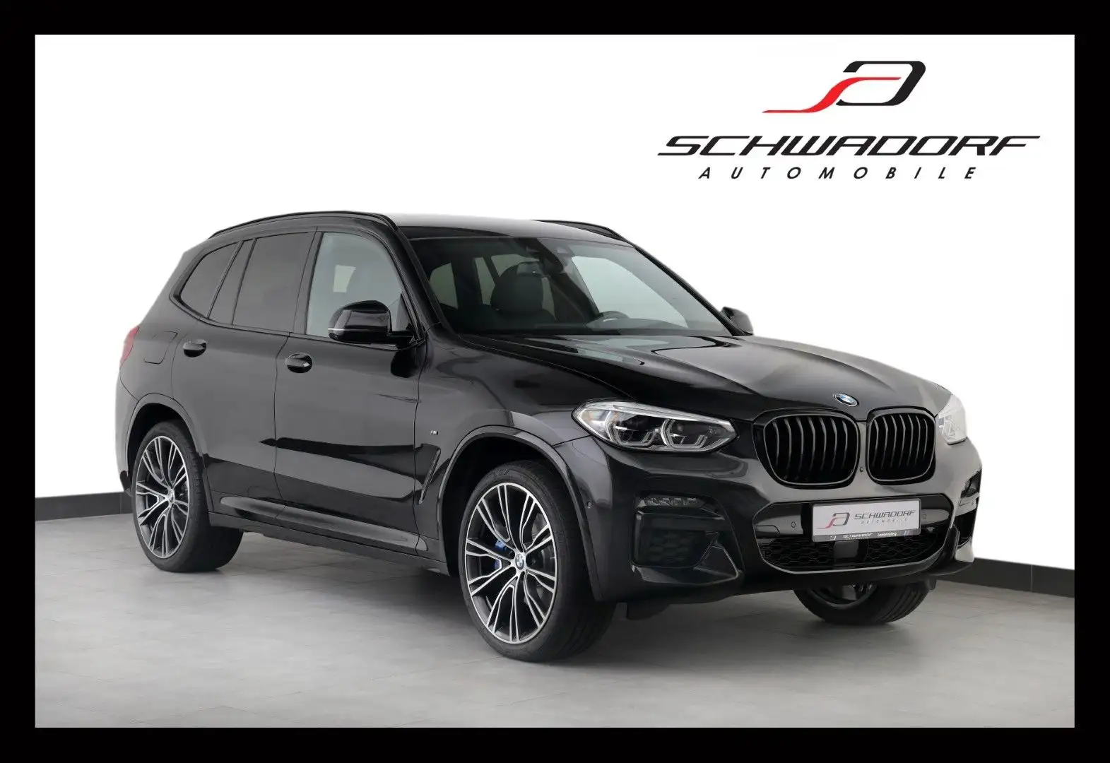 BMW X3 M d ACC HUD H&K STHZ 360° AHK 21" 1.Hand Schwarz - 1
