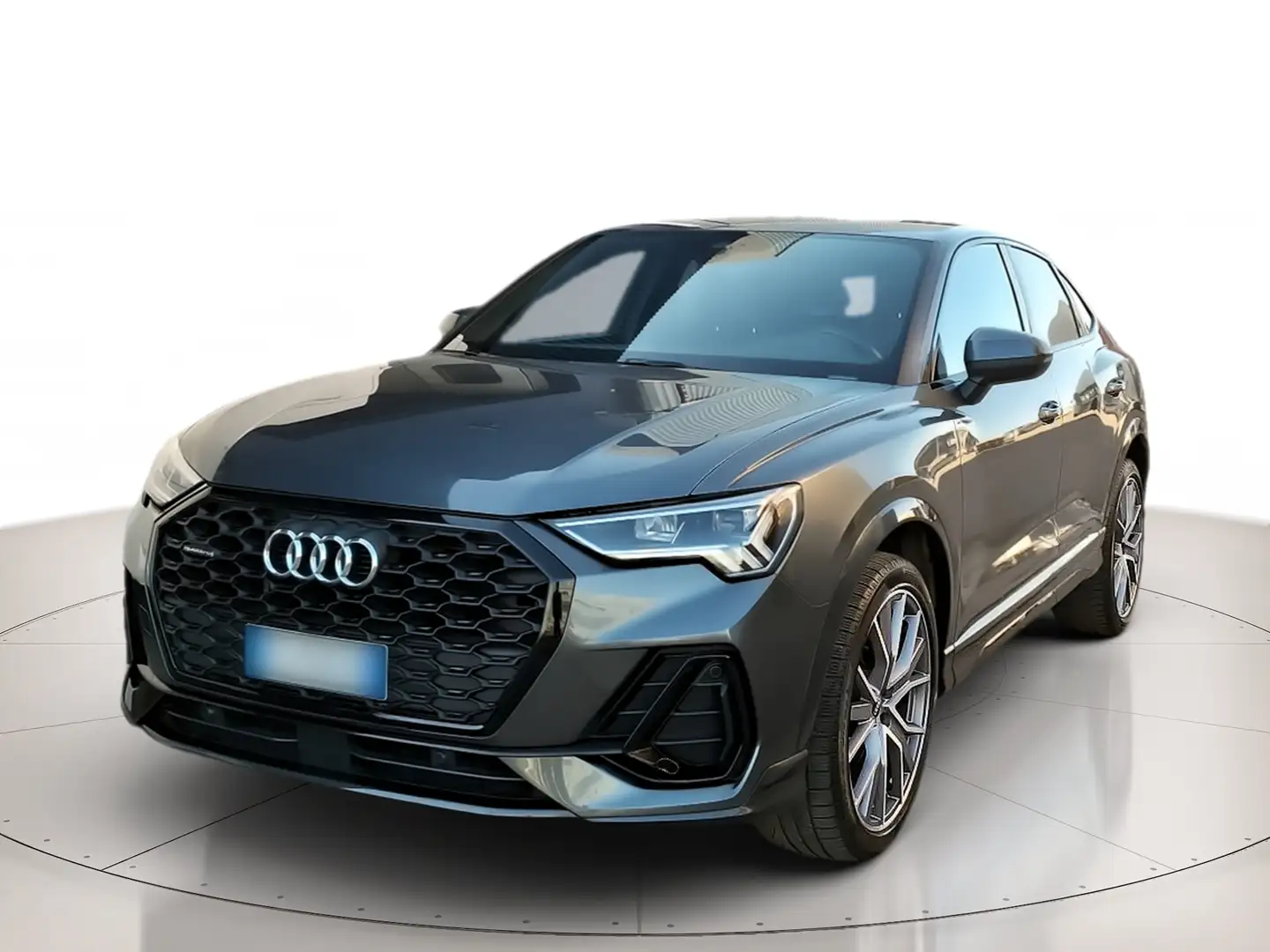 Audi Q3 Sportback 40 2.0 tdi S line edition quattro 200cv Grigio - 1