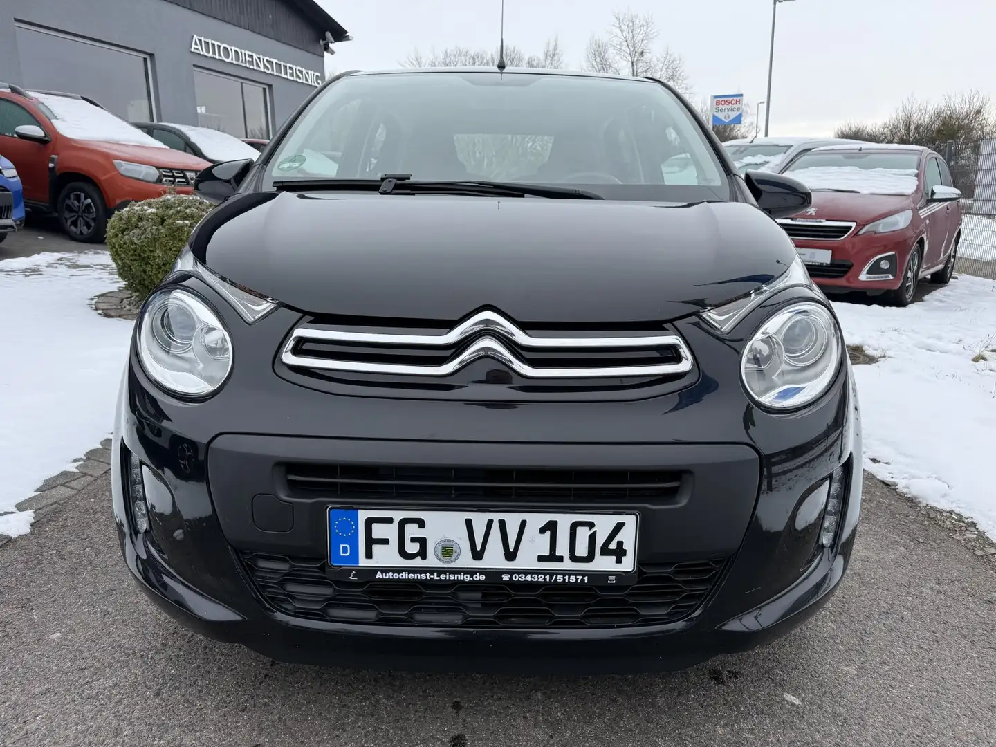 Citroen C1 1.0 VTI 72 Feel Klima Kamera SH Schwarz - 1